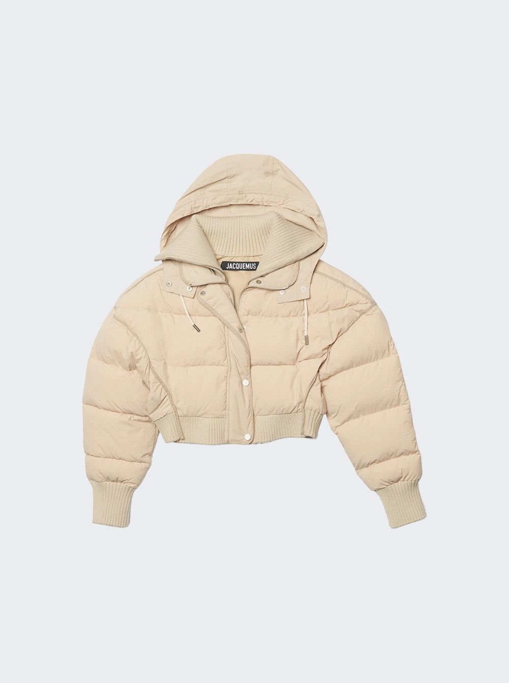 Jacquemus o1mle0325 La Doudoune Briciola Cropped Puffer Jacket Size S / US 4 / IT 40 - 1 Thumbnail