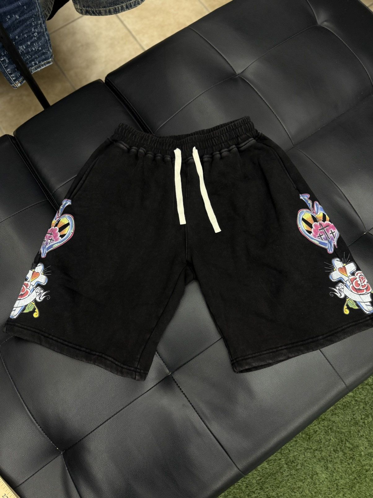 Other We Are Righteous Black Cotton Shorts Size Small (NEW) Size US 29 - 1 Thumbnail