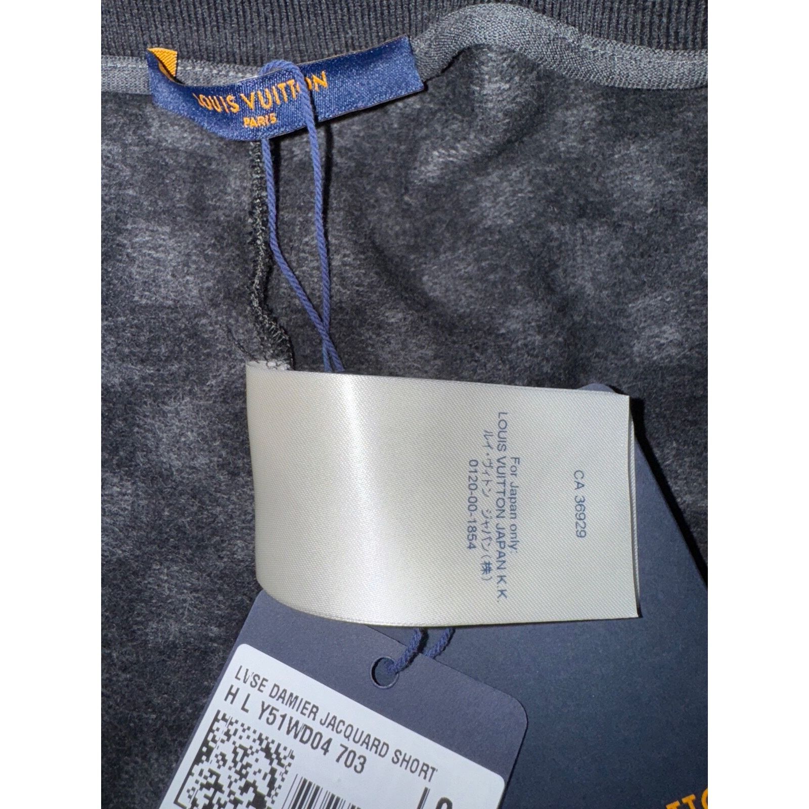 Louis Vuitton Louis Vuitton LVSE Damier Jacquard Gris Souri Grey Regular Size US 34 / EU 50 - 17 Thumbnail
