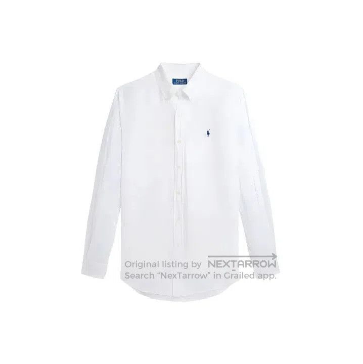 Polo Ralph Lauren Polo Ralph Lauren FW24 Logo Embroidered Linen Long. Size US S / EU 44-46 / 1 - 1 Thumbnail