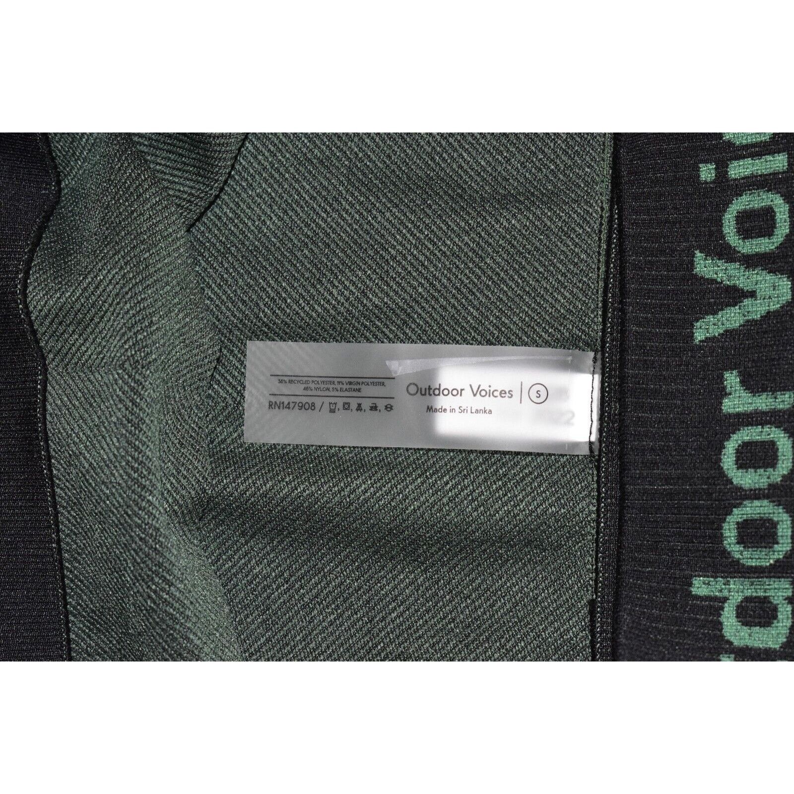 Outdoor Voices A4 NEW OUTDOOR VOICES Hunter Green High Rise Legging Size S Size 24" / US 00 / IT 34 - 4 Thumbnail