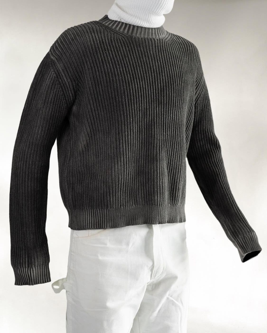 K-Two Studios K-Two Studios Gray Fisherman Knit Size US S / EU 44-46 / 1 - 2 Thumbnail