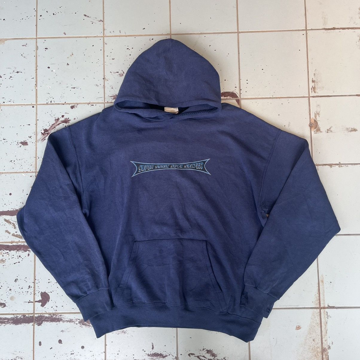 Vintage Vintage t&c surf design “super sonic soul surfer” hoodie Size US L / EU 52-54 / 3 - 1 Thumbnail