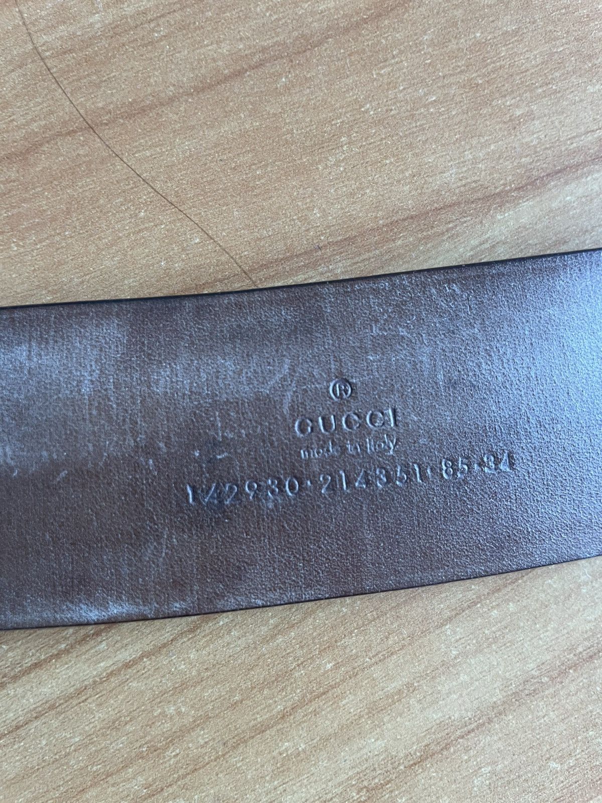Gucci Gucci Belt Size 38 - 5 Thumbnail