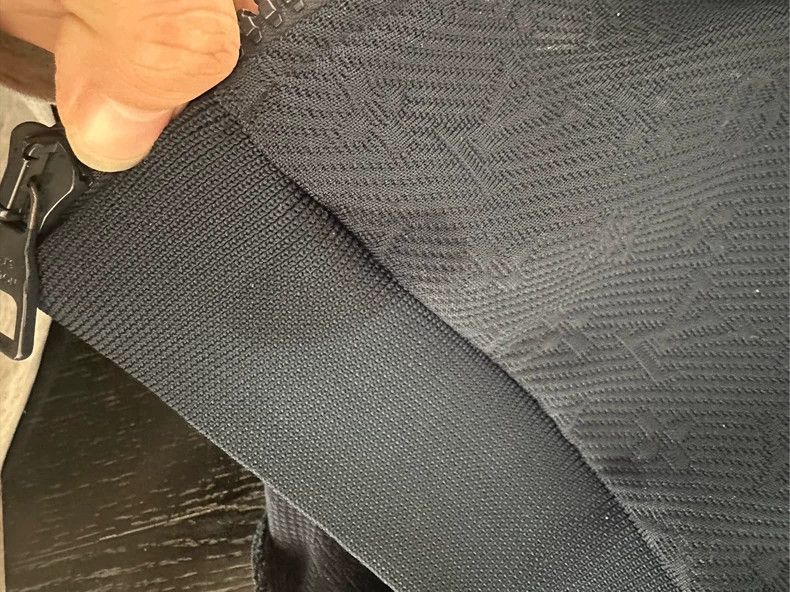 Louis Vuitton Louis Vuitton Dark blue dark grain full print zipper jacke Size US L / EU 52-54 / 3 - 6 Thumbnail