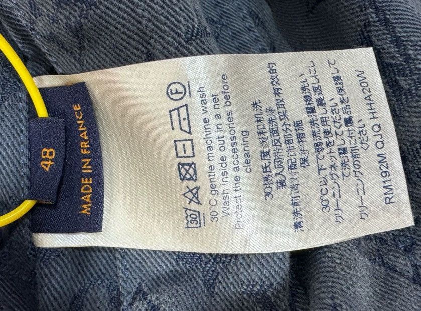 Louis Vuitton Louis Vuitton Old flower printed denim jacket 2412-Nextarrow Size US M / EU 48-50 / 2 - 4 Thumbnail