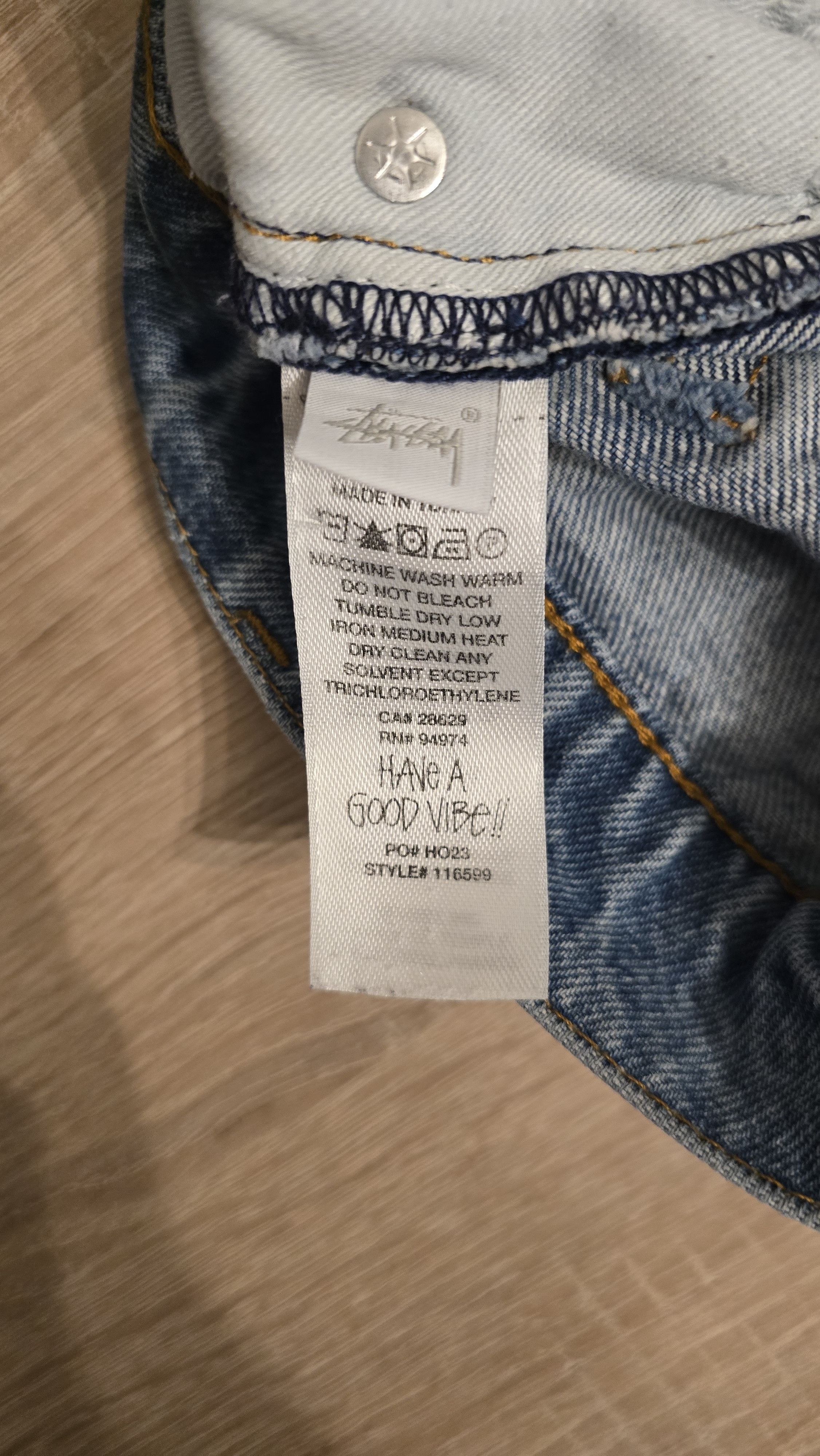 Stussy STUSSY BIG OL DENIM Size US 32 / EU 48 - 4 Thumbnail