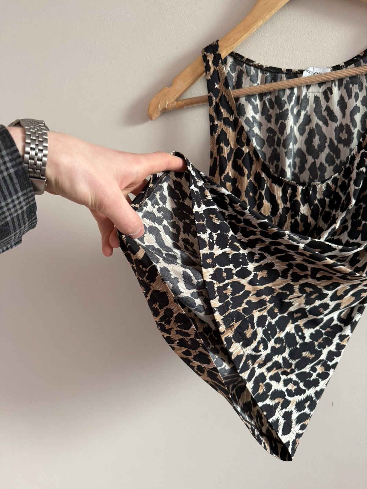 Dolce & Gabbana Vintage dolce & gabbana y2k hype streetwear leopard tank top Size M / US 6-8 / IT 42-44 - 4 Thumbnail