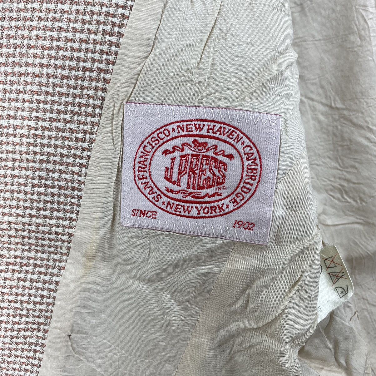 J. Press J. PRESS New York Cream Wool Blazer Coat Jacket Size M / US 6-8 / IT 42-44 - 5 Thumbnail