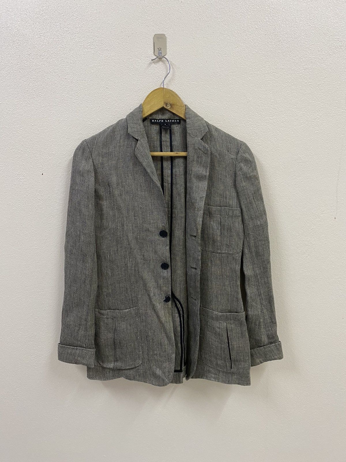 Ralph Lauren Ralph Lauren Linen Jacket Size S / US 4 / IT 40 - 2 Thumbnail