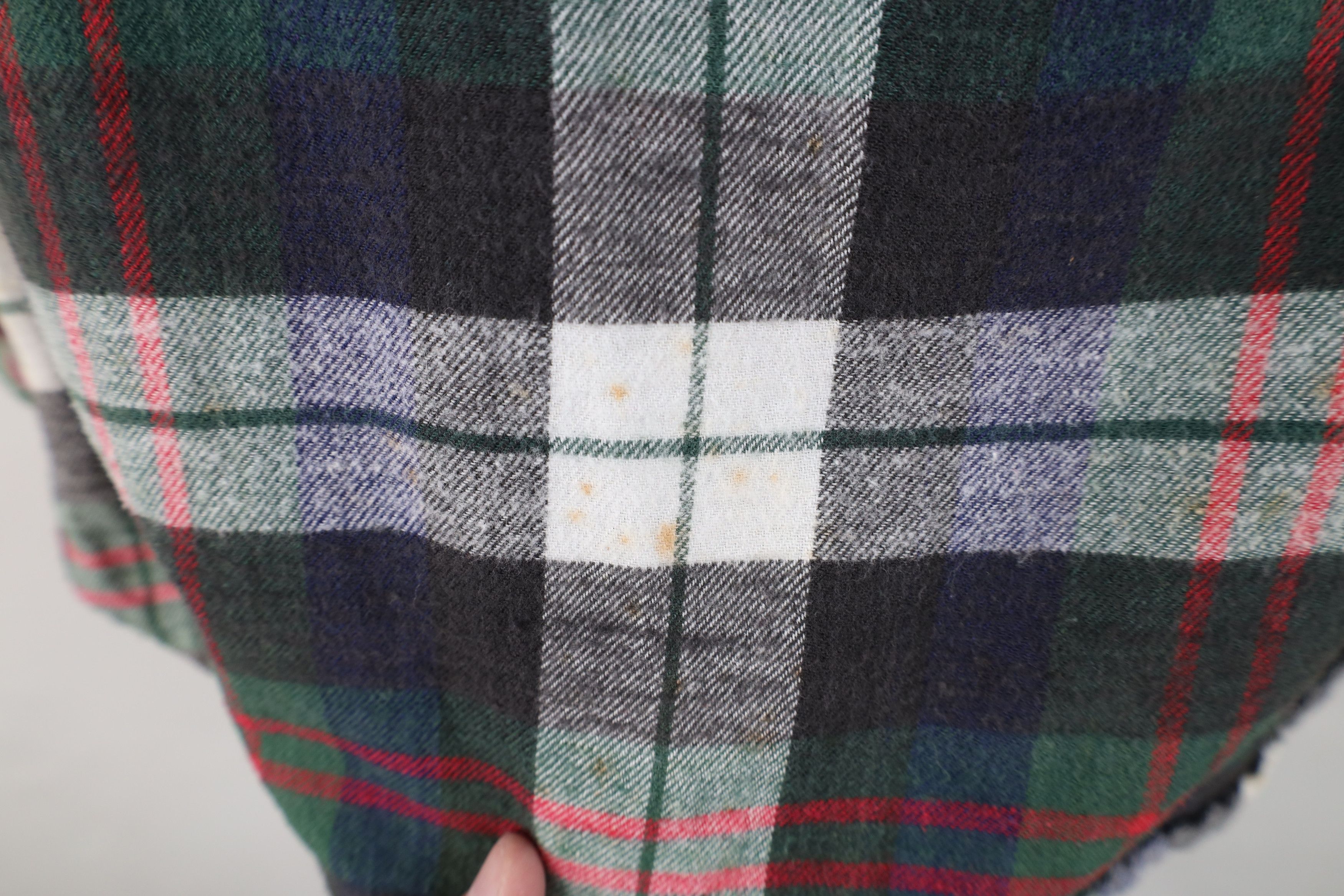 Vintage Vintage 90s Streetwear Flannel Collared Button Shirt Size L / US 10 / IT 46 - 13 Thumbnail