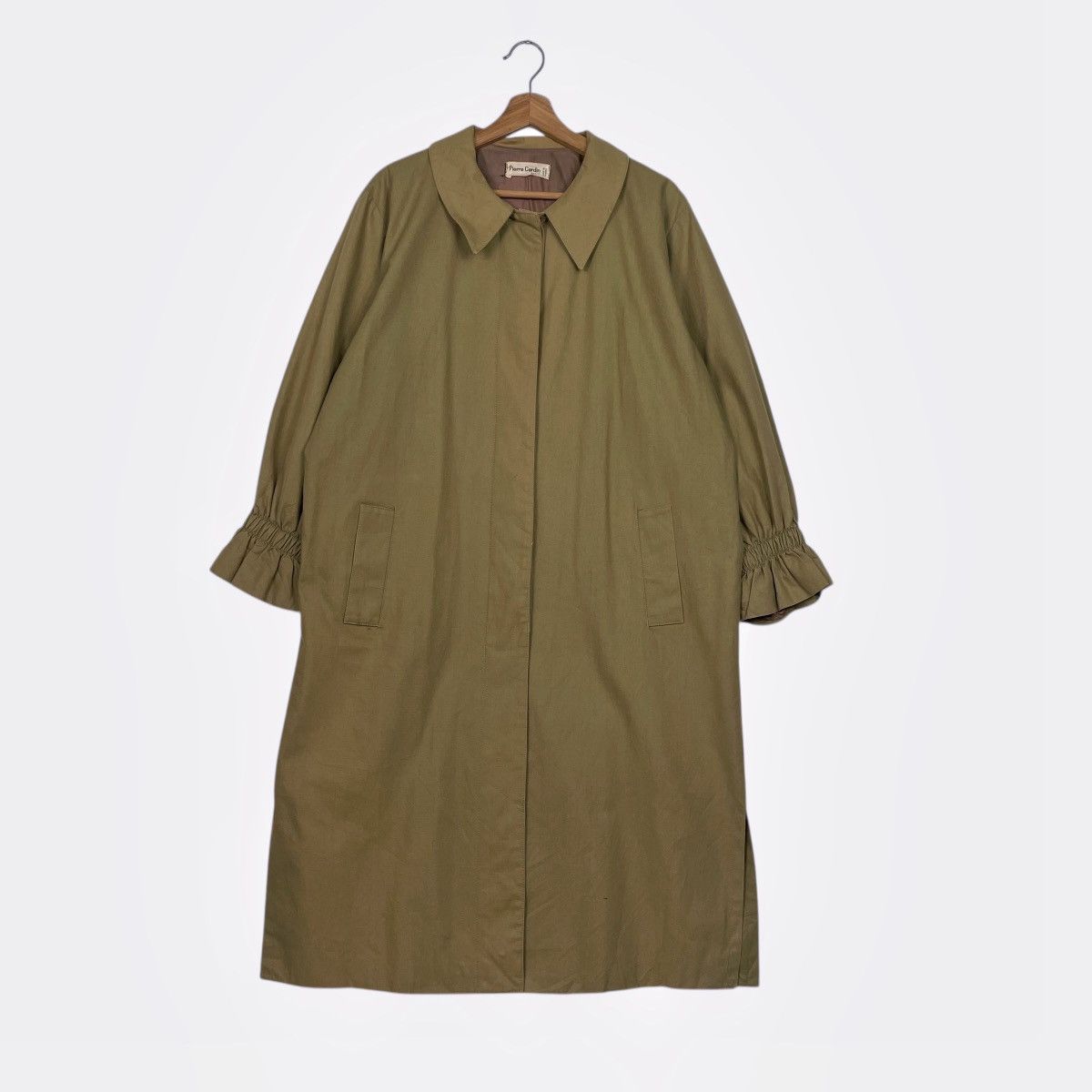 Pierre Cardin Vintage 70s Pierre Cardin Paris Trenchcoat Size L / US 10 / IT 46 - 1 Thumbnail