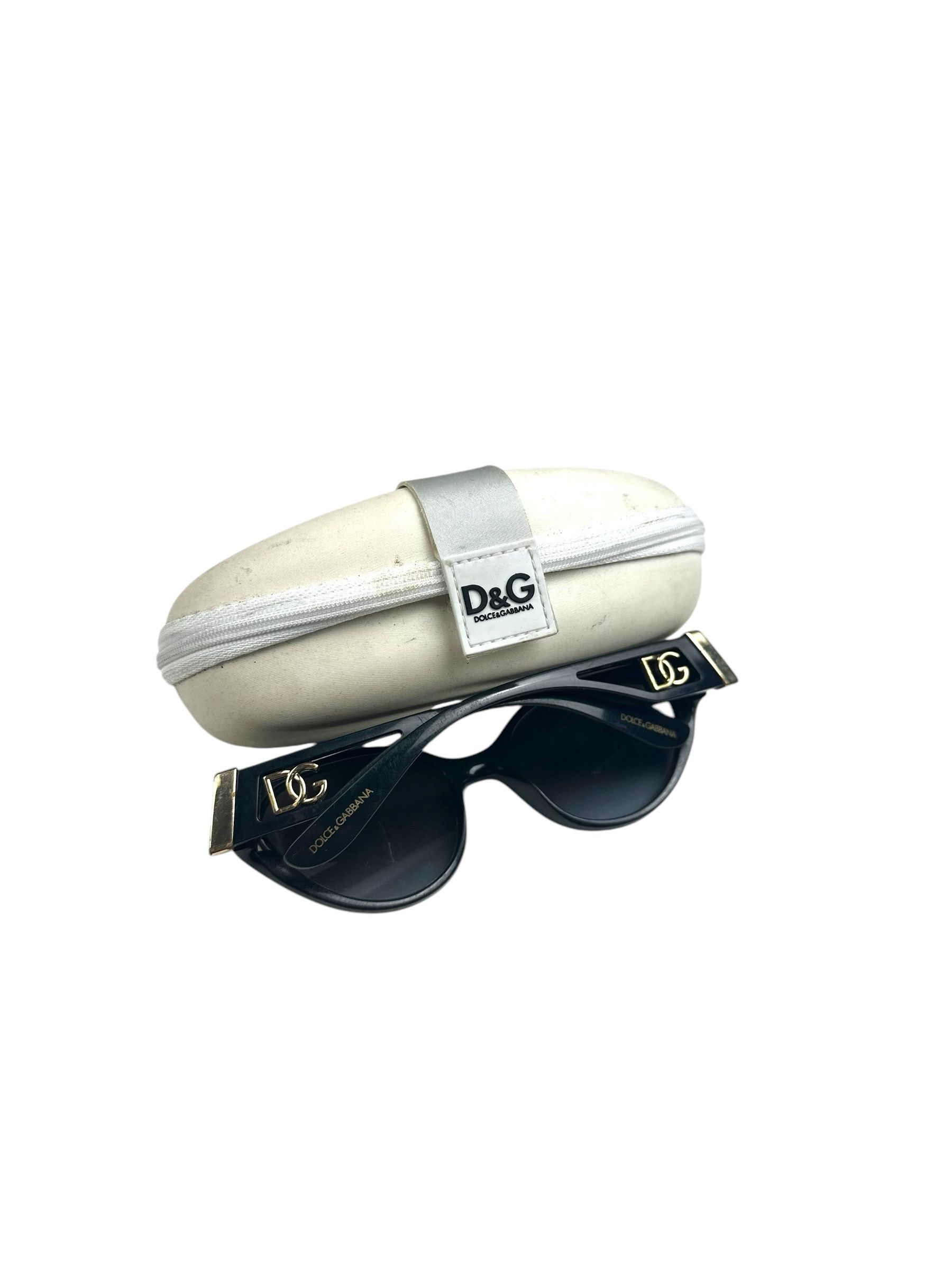 Dolce & Gabbana D&G Cateye Big Logos Sunglasses Size ONE SIZE - 11 Thumbnail
