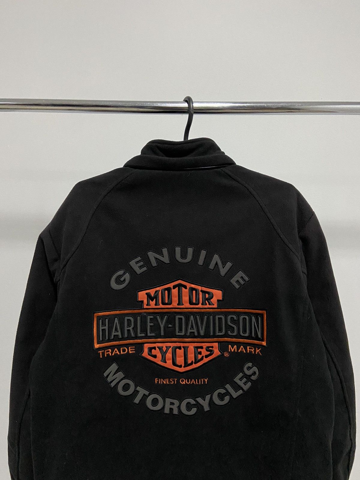 Harley Davidson × Vintage Harley Davidson Big logo reflective jacket vintage zip Size US S / EU 44-46 / 1 - 5 Thumbnail
