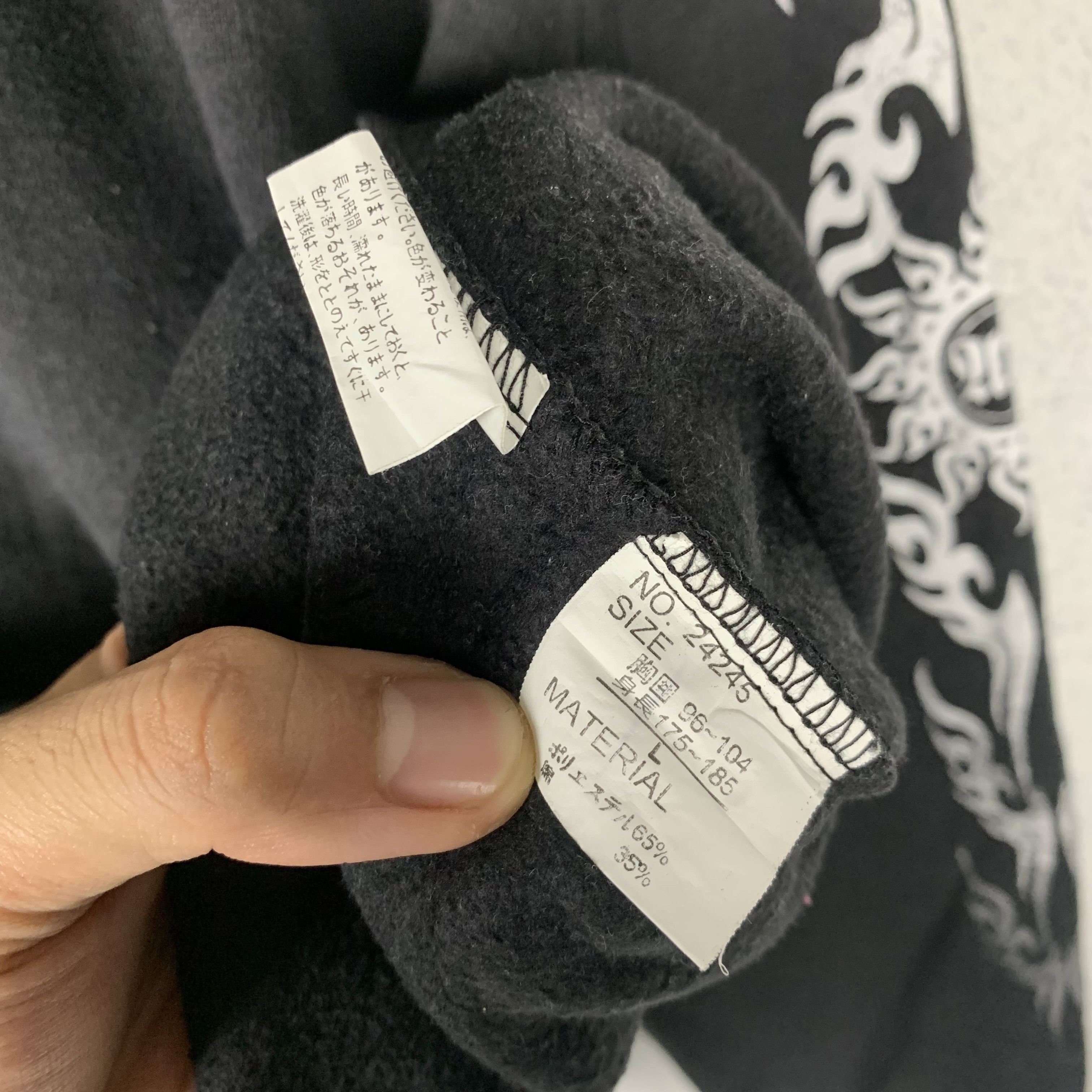 Japanese Brand Angel Devil Hardcore Style Tribal Cross Sweatshirt Crewneck Size US L / EU 52-54 / 3 - 7 Thumbnail