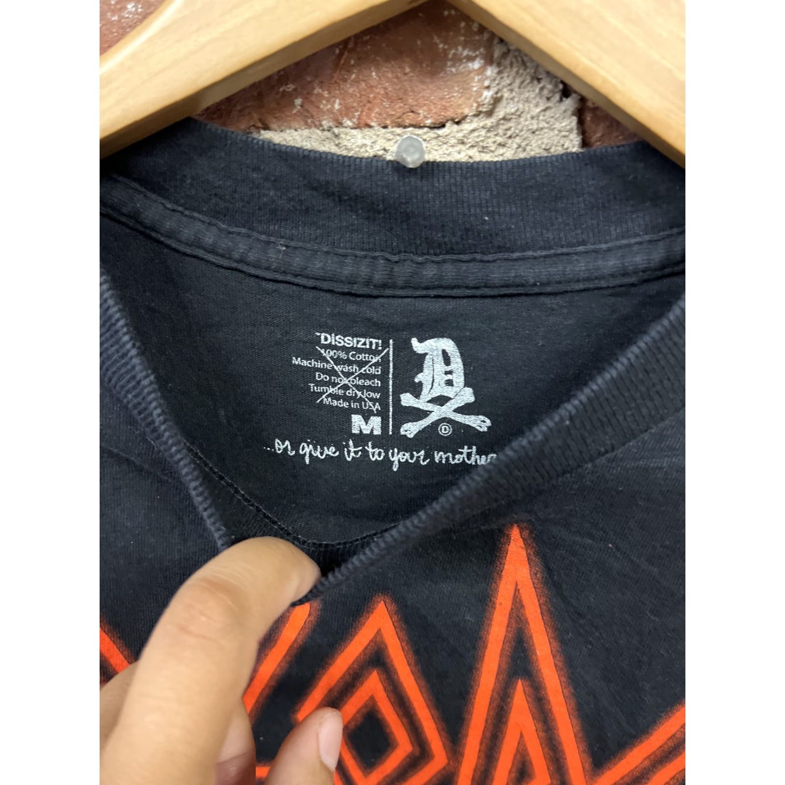 Vintage Dissizit! Mens Black So So Def Shirt Medium T28 Shirts Short Sleeve Crew Neck 100% Cotton Hip Hop Vintage? Size US M / EU 48-50 / 2 - 2 Thumbnail