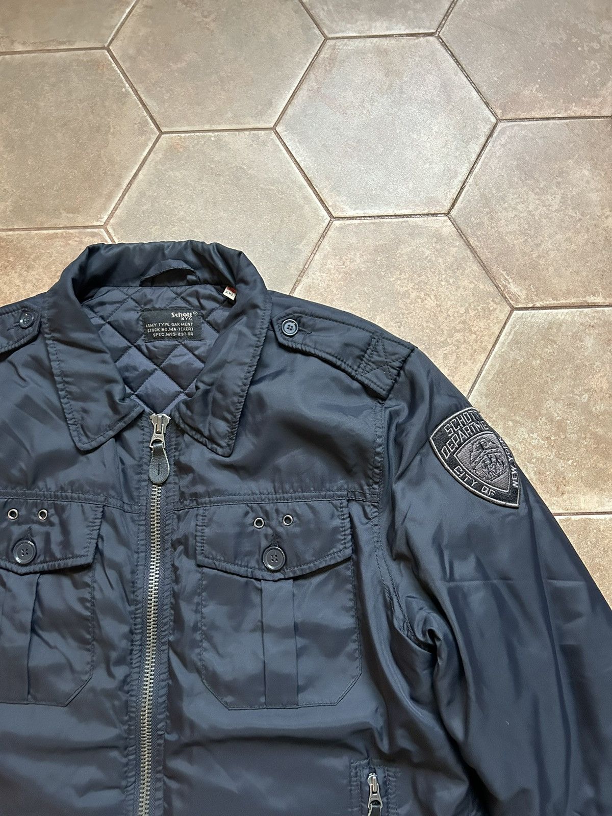 Schott SCHOTT BOMBER NEW YORK JACKET Size US XL / EU 56 / 4 - 5 Thumbnail