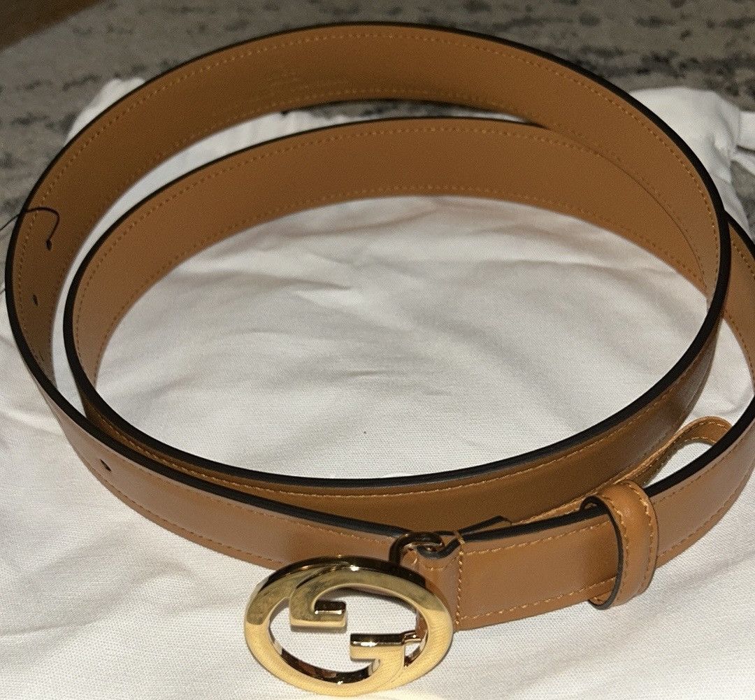 Gucci Gucci GG Interlocking G Blondie Belt size 110 Size 44 - 2 Thumbnail