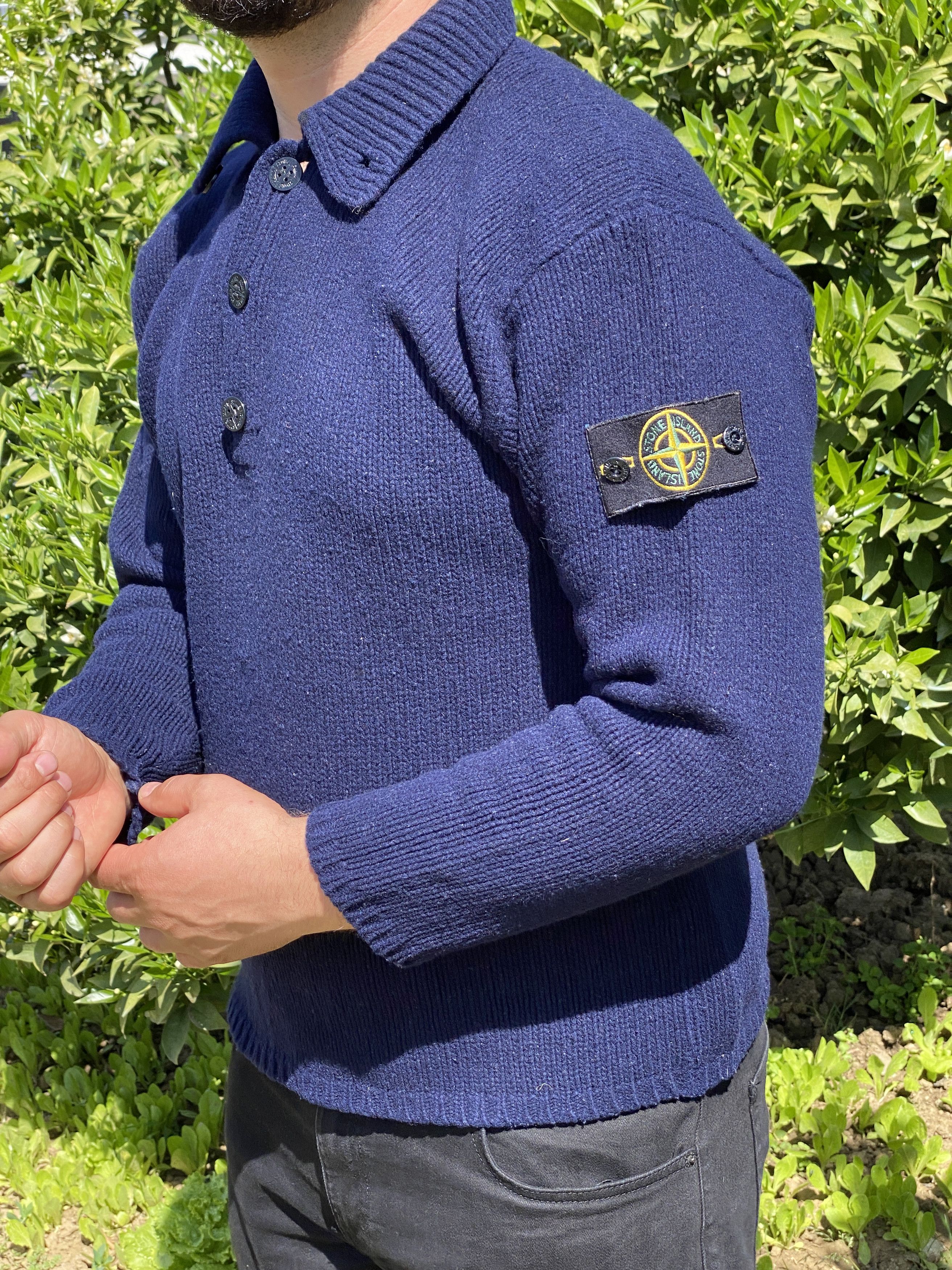 Stone Island Archive 1994 Stone Island Light Pullover Marina Size M Size US M / EU 48-50 / 2 - 2 Thumbnail