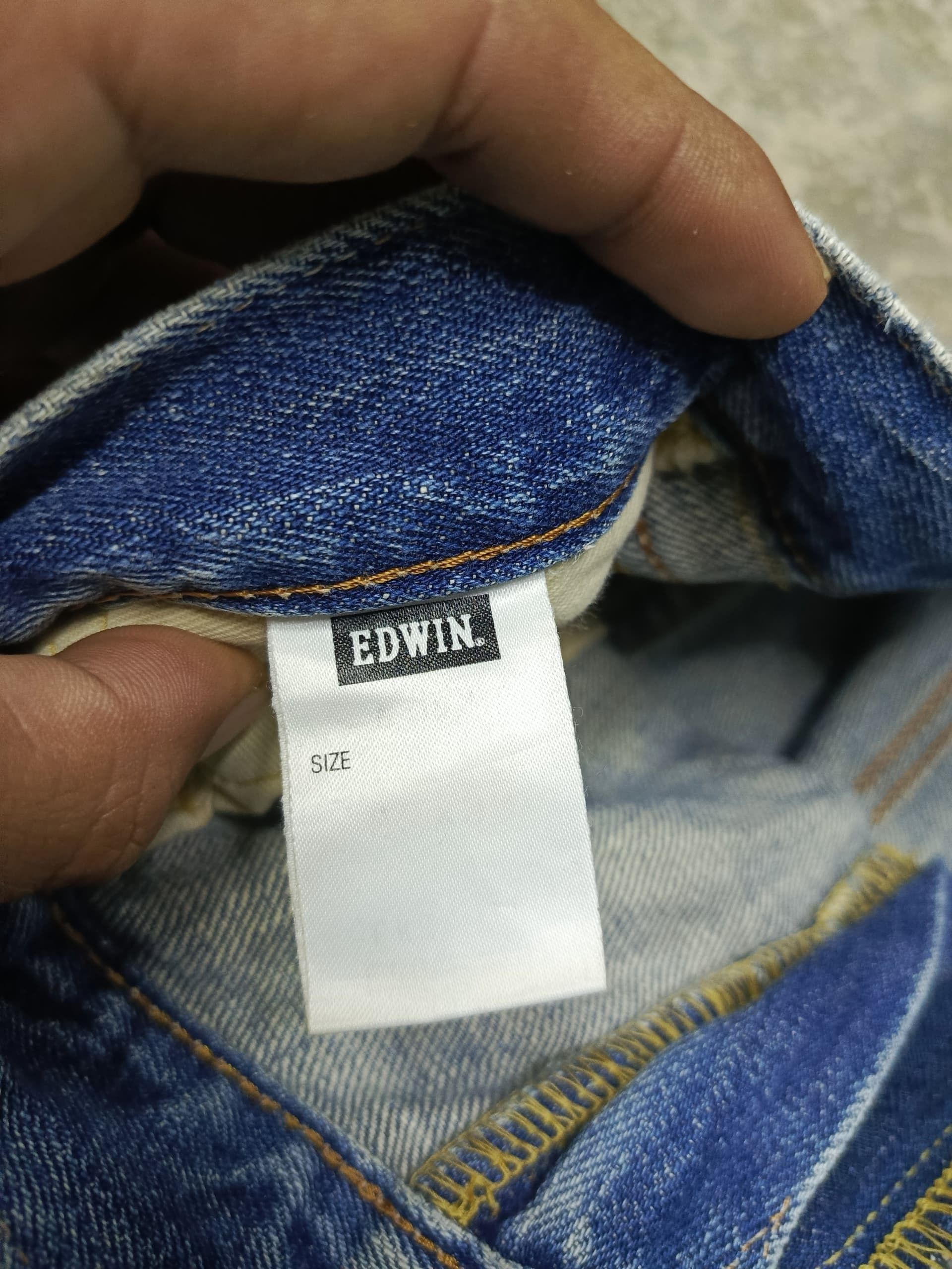 Tornado Mart Vintage edwin distressed 505XX selvedge jeans Size US 32 / EU 48 - 14 Thumbnail