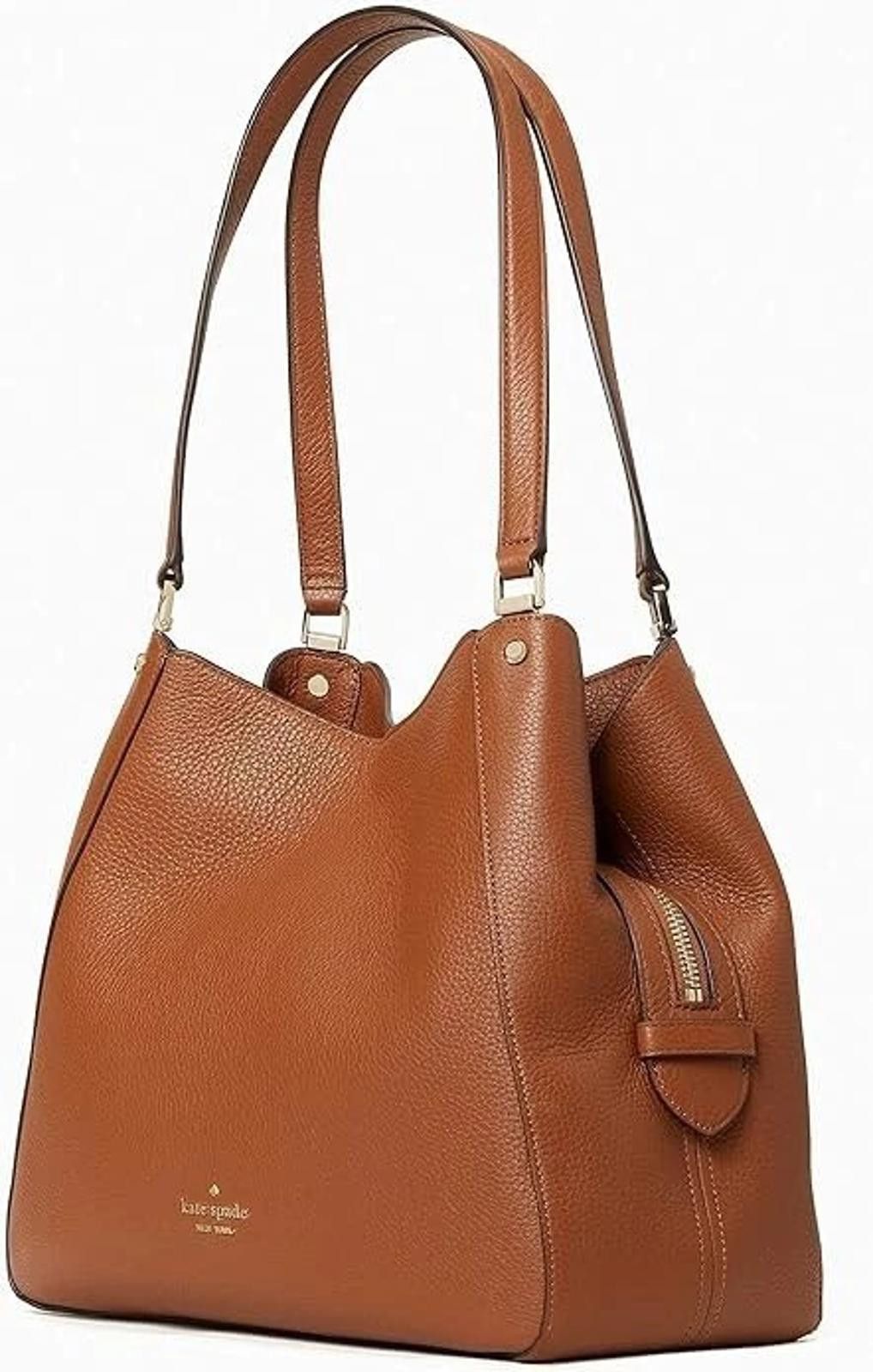 Designer Kate Spade Medium Leila Shoulder Bag w/Matching Wristlet NWT Size ONE SIZE - 1 Thumbnail