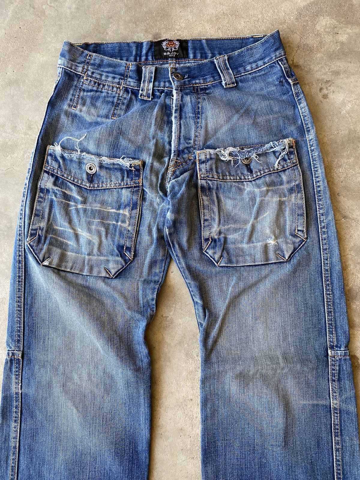 If Six Was Nine × Japanese Brand japanese brand B&JOY pocket jeans flare Size US 29 - 3 Thumbnail