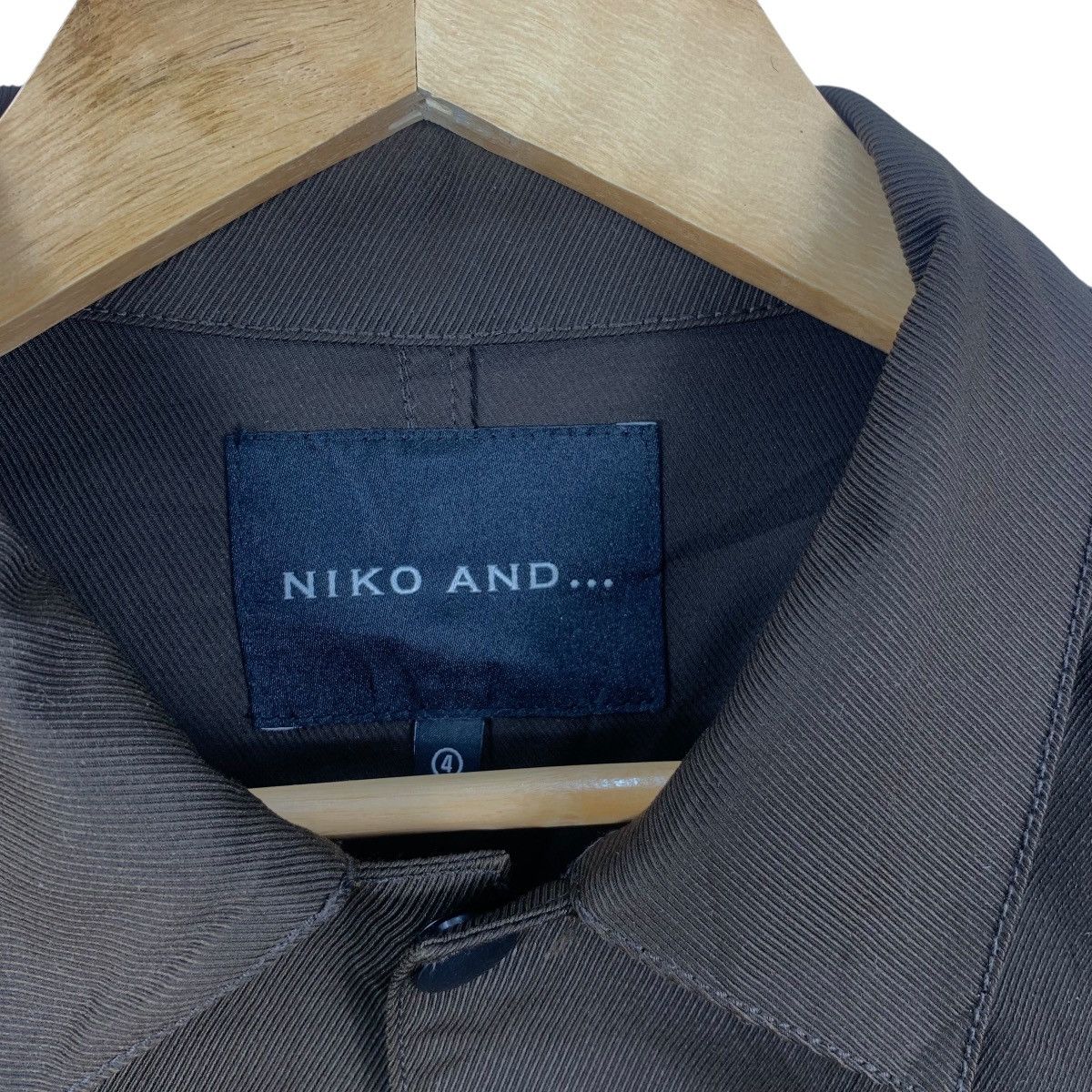 Other NIKO AND … JAPAN Collection Chore Worker Brown Jacket Parka Size US L / EU 52-54 / 3 - 8 Thumbnail