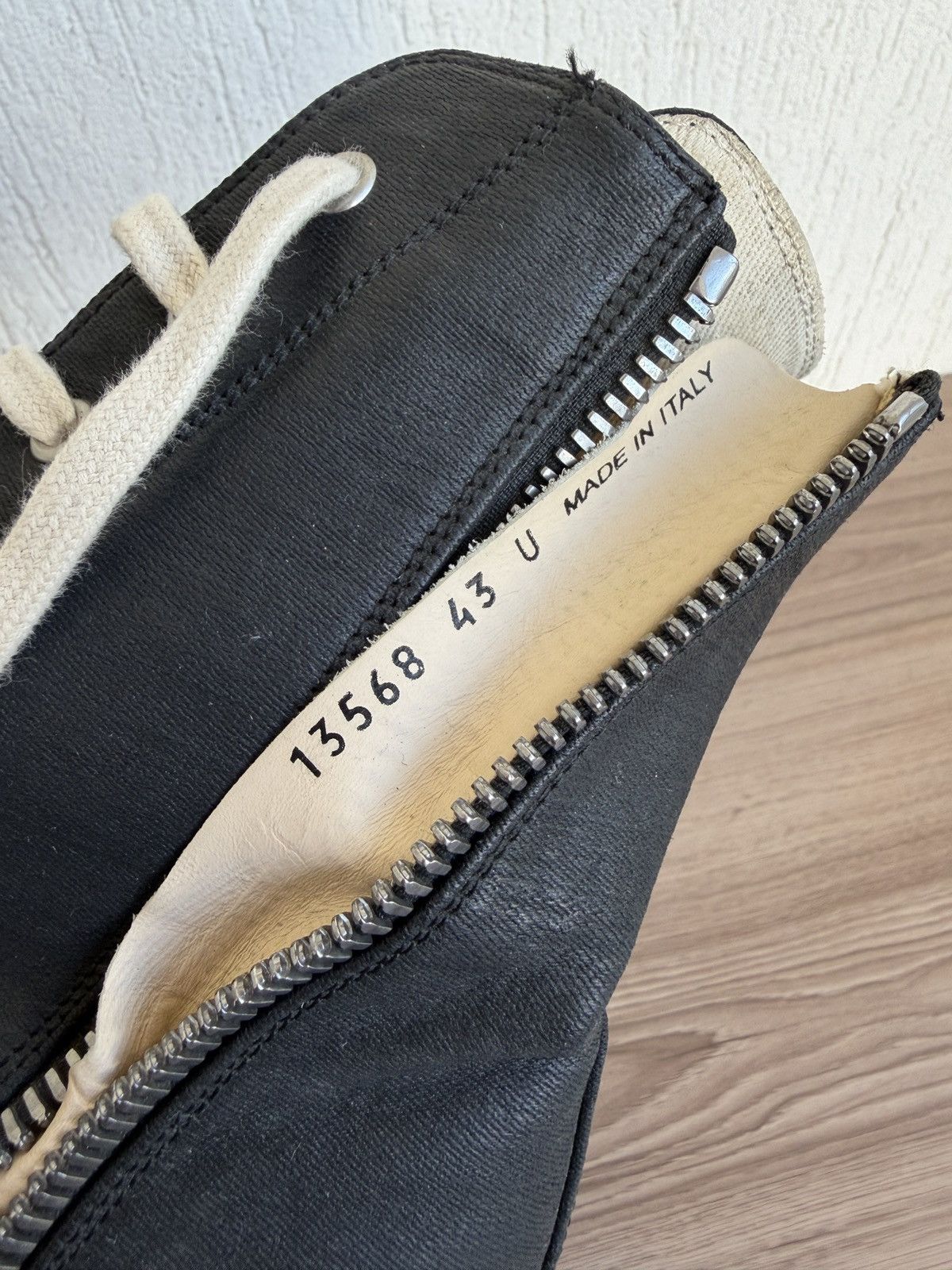 Rick Owens Drkshdw Waxed drkshdw ramones Size US 10 / EU 43 - 15 Thumbnail