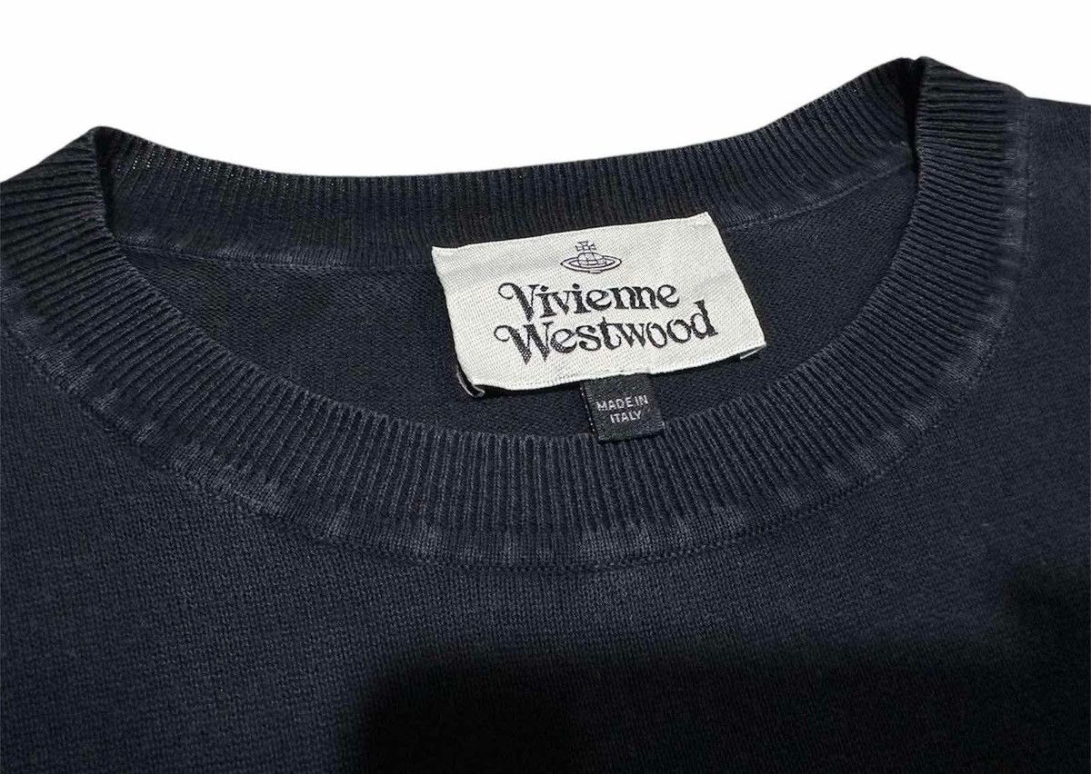 Vivienne Westwood 🔥Rare Vintage Vivienne Westwood Knit Top Tee Size S / US 4 / IT 40 - 6 Thumbnail