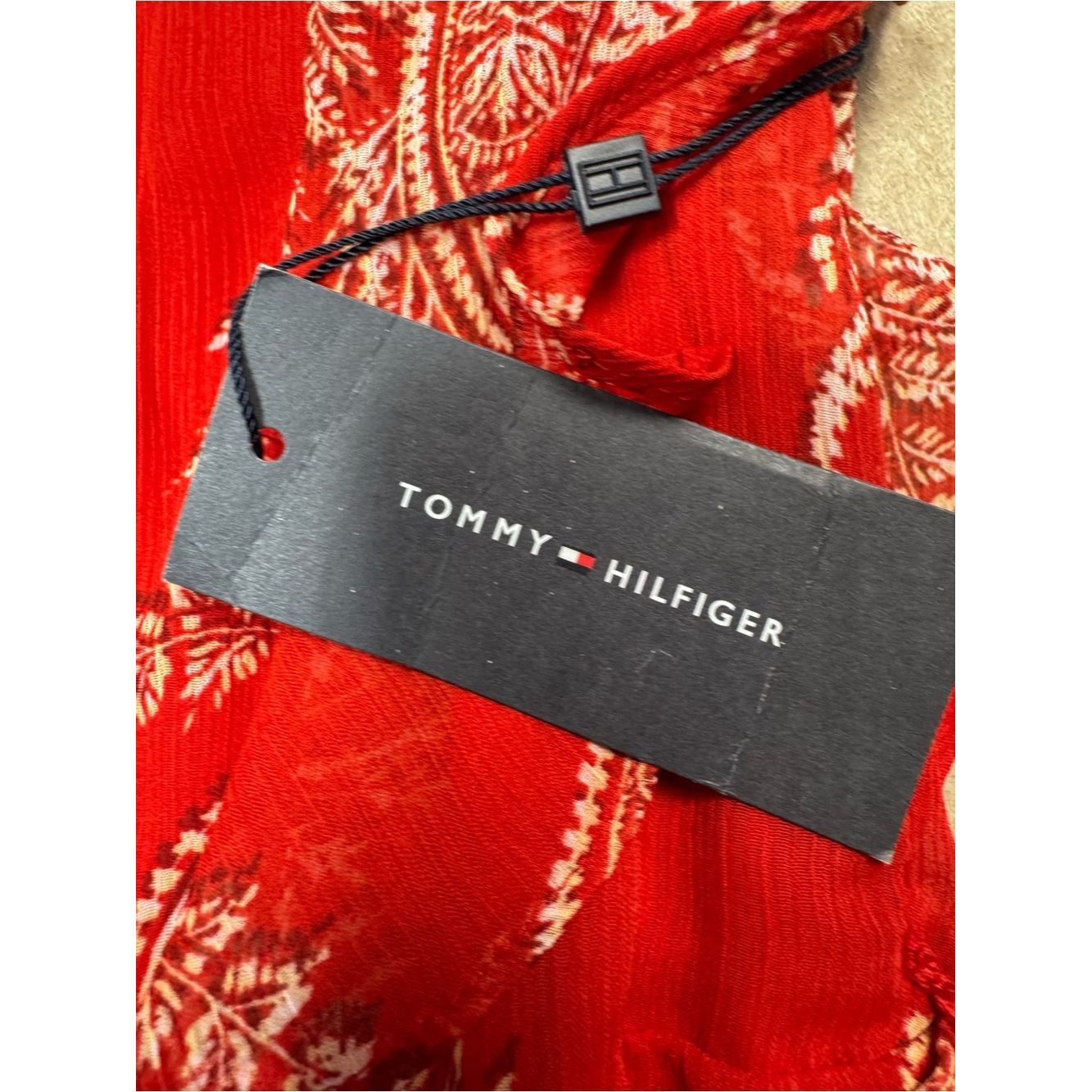 Tommy Hilfiger NWT New $129 TOMMY HILFIGER Sleeveless Ruffle Dress In Samb Size M / US 6-8 / IT 42-44 - 9 Thumbnail