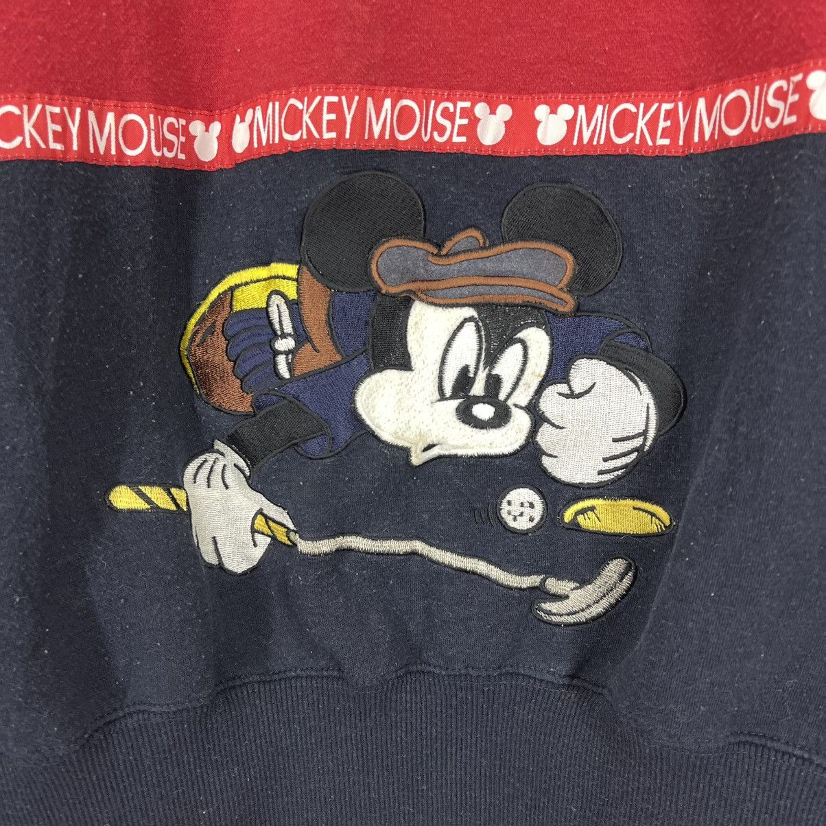 Disney Vintage MICKEY MOUSE Nice Design Sweatshirt #1995/13 Size US M / EU 48-50 / 2 - 3 Thumbnail