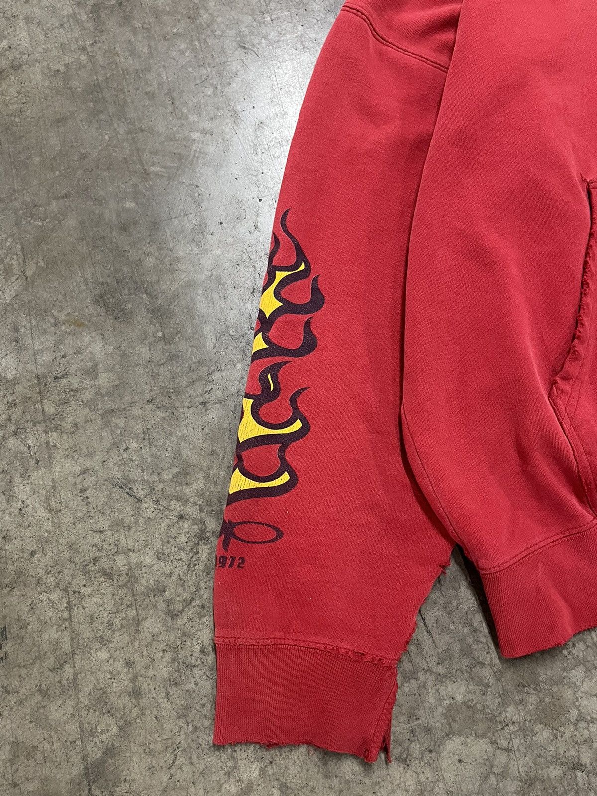 JNCO × Vintage Y2k jnco style cobra flame sleeve hit hoodie rare grunge Size US L / EU 52-54 / 3 - 5 Thumbnail