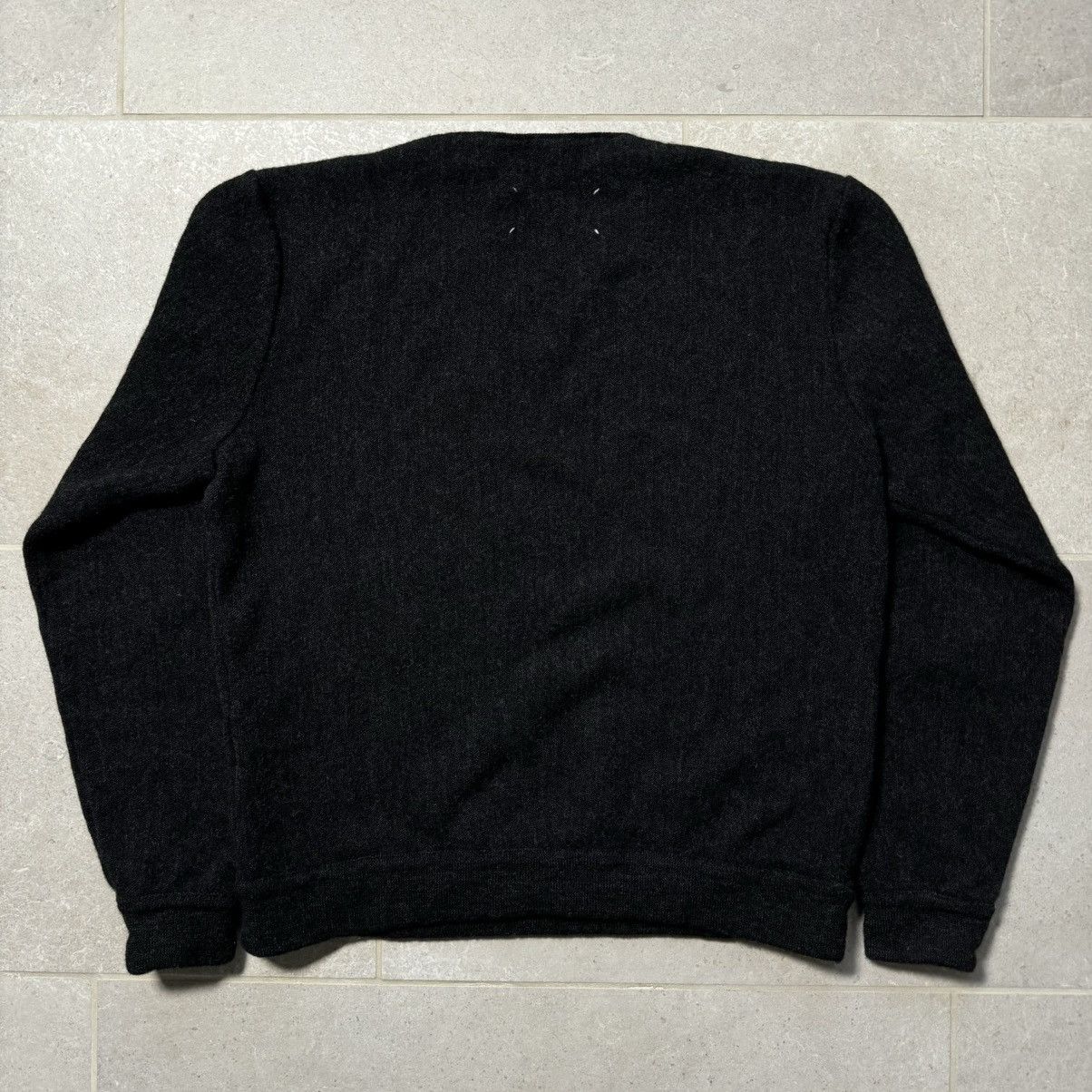 Maison Margiela 2002 Martin Margiela Cropped Wool Knit Sweater Size US M / EU 48-50 / 2 - 5 Thumbnail