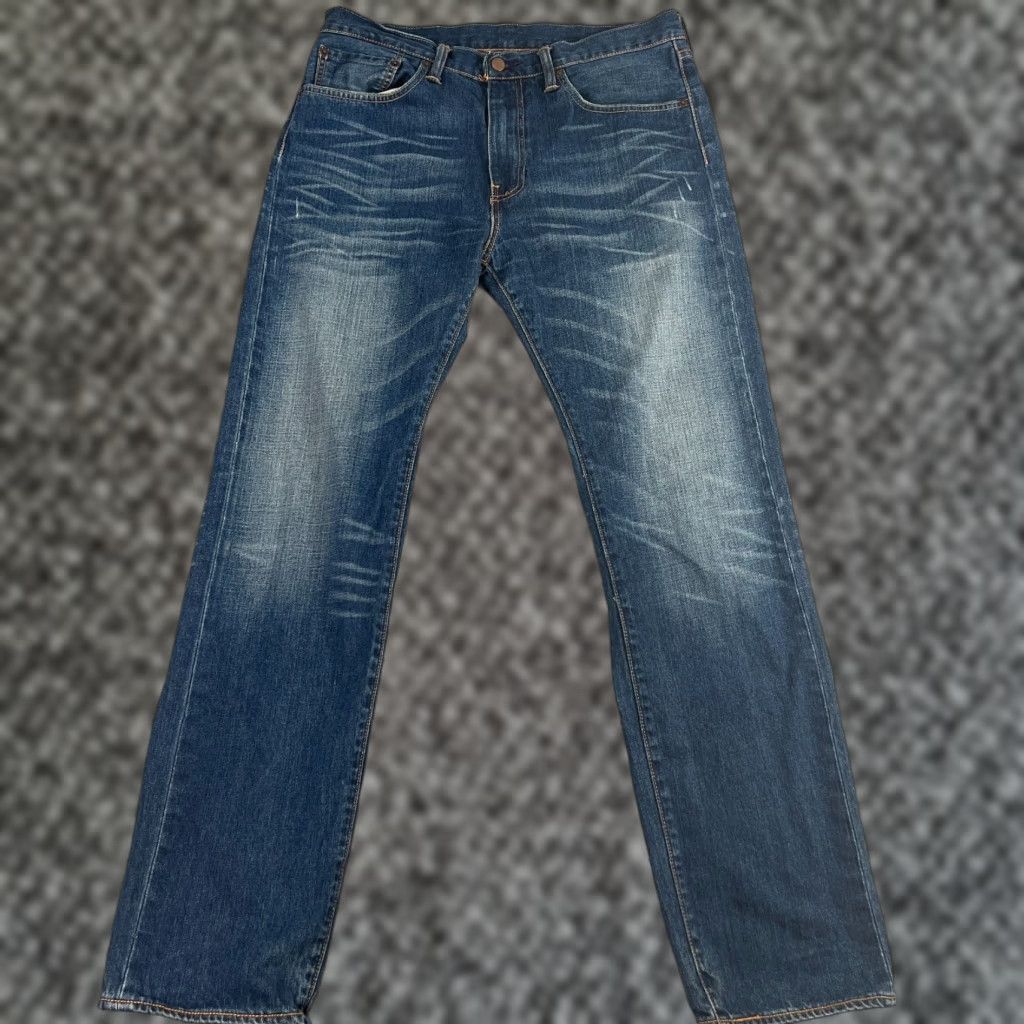 Levi's Levi's 505 Jeans 36x34 Classic Straight Blue Denim Mens 70s American Size US 36 / EU 52 - 1 Thumbnail