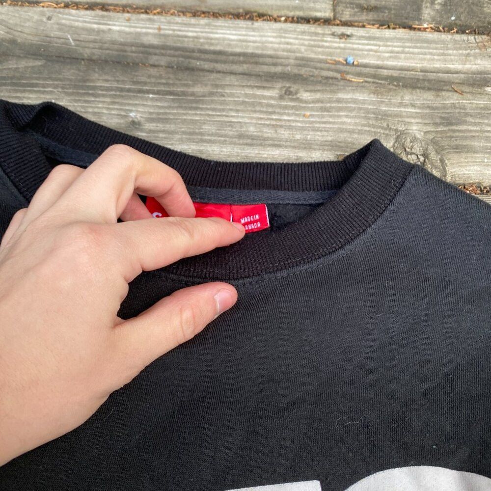 Supreme FW13 Supreme Sup Logo Crewneck Sweater Black Box Logo Large Size US L / EU 52-54 / 3 - 7 Thumbnail