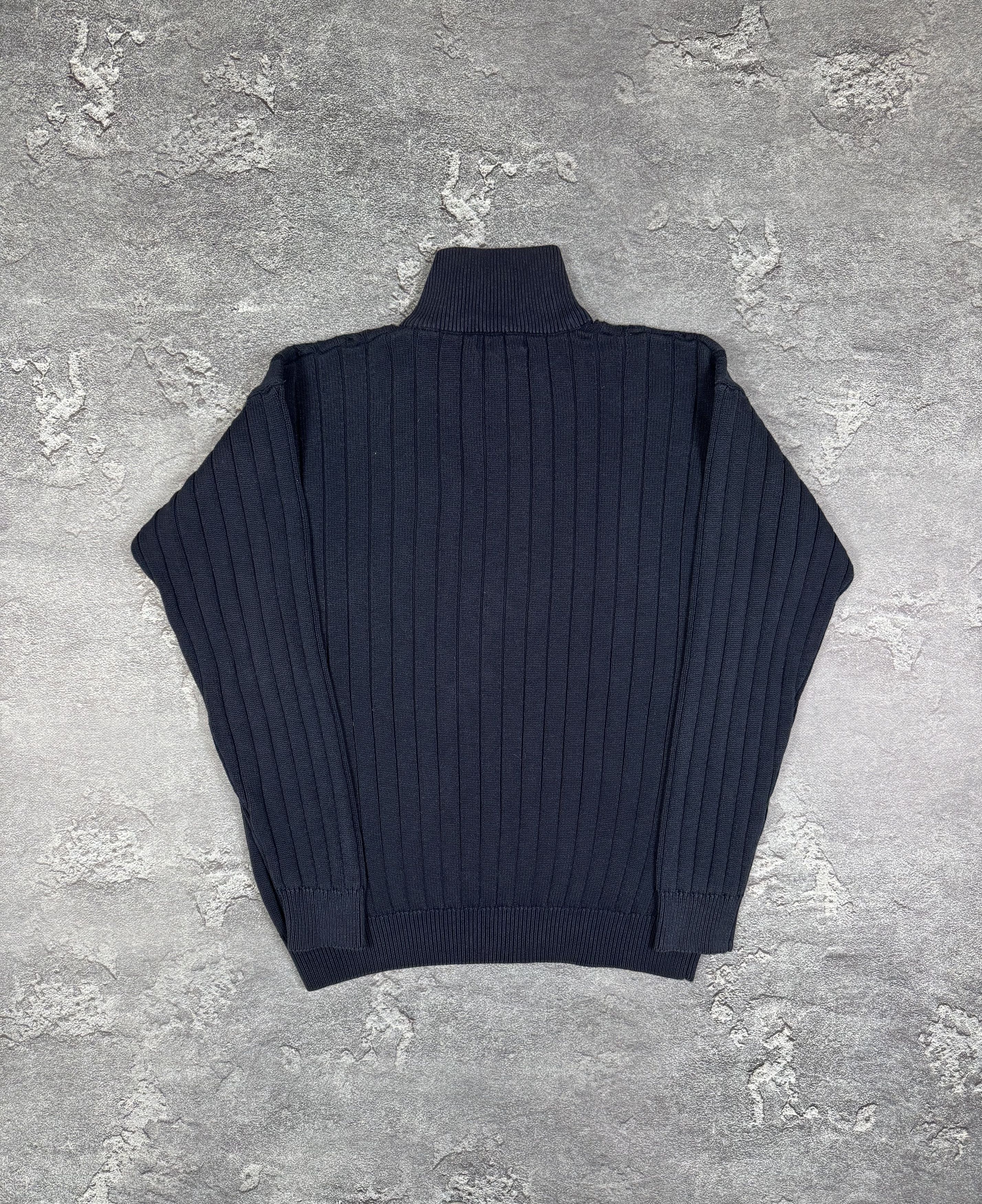 If Six Was Nine Tommy Hilfiger Zip Knitted Sweater Size XXL Size US XXL / EU 58 / 5 - 4 Thumbnail
