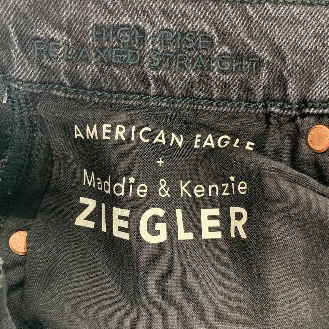 American Eagle Outfitters New American Eagle Womens Size 4 Straight Denim Jeans Size 27" / US 4 / IT 40 - 6 Thumbnail