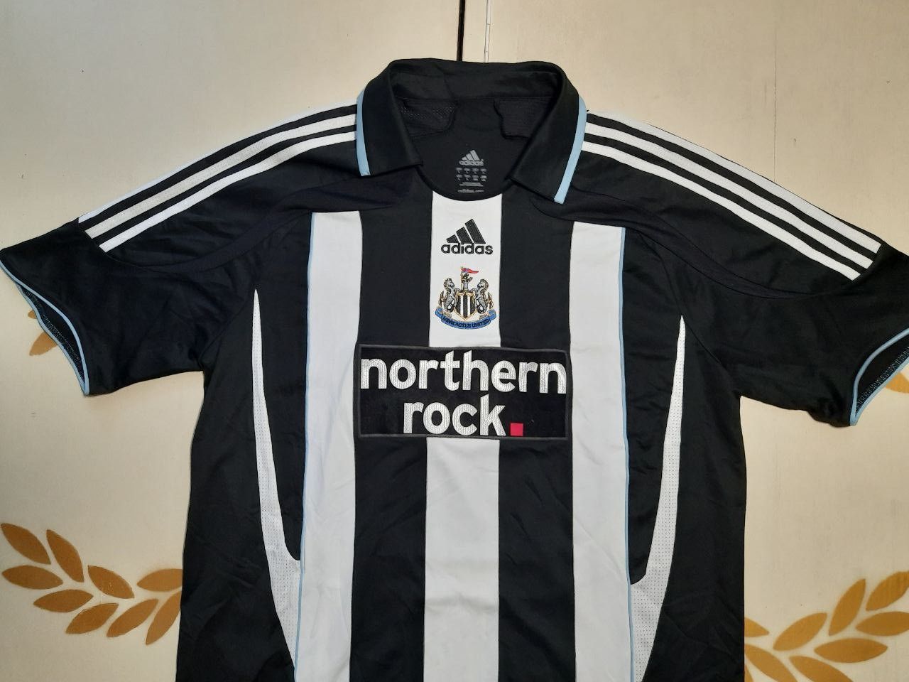 Adidas × Vintage Adidas Newcastle United Jersey #4 Nolan 2008-2009 Size US L / EU 52-54 / 3 - 4 Thumbnail