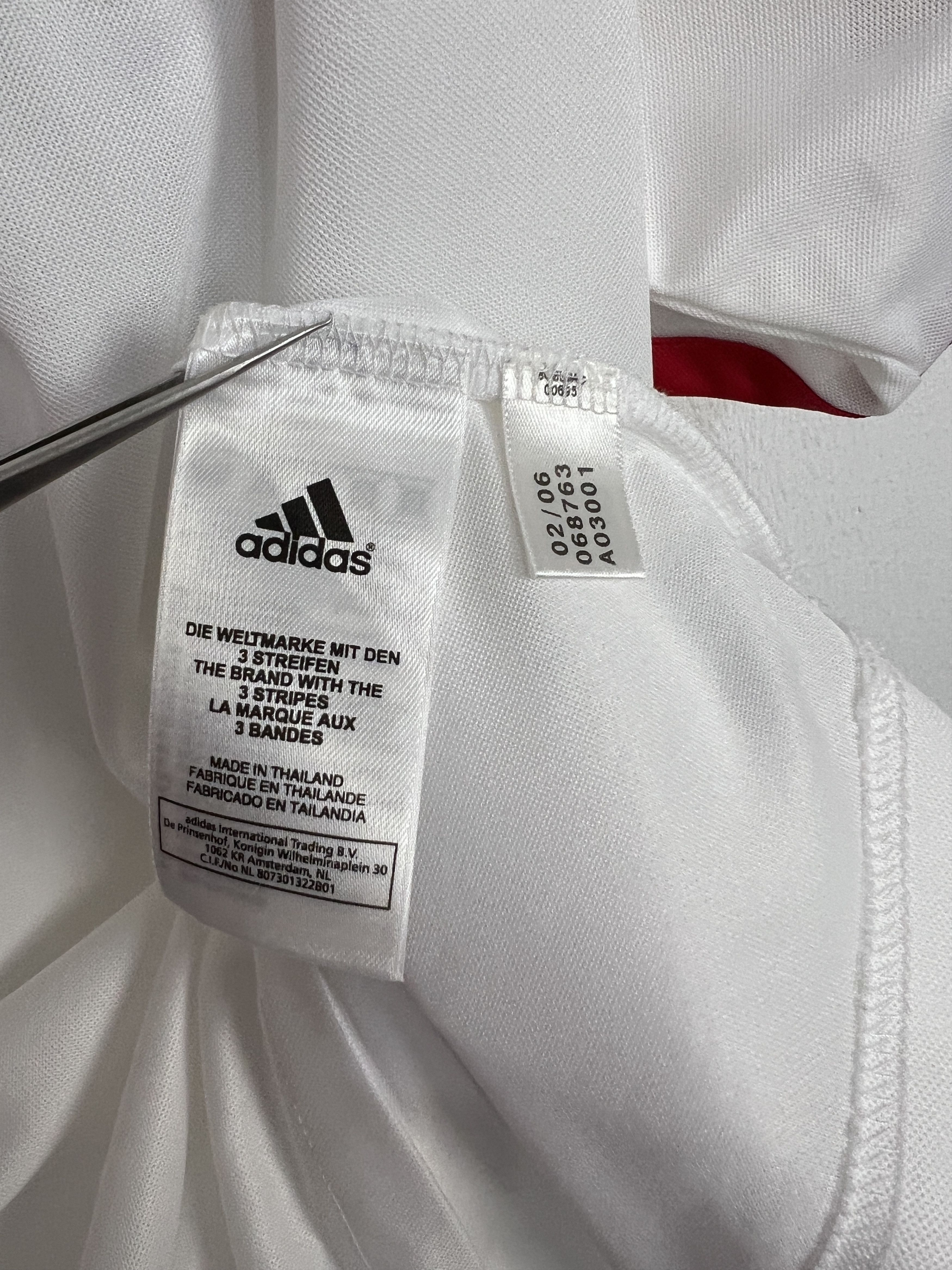 Adidas Germany Home football shirt 2006 Soccer Adidas Jersey Trikot Size US XL / EU 56 / 4 - 7 Thumbnail
