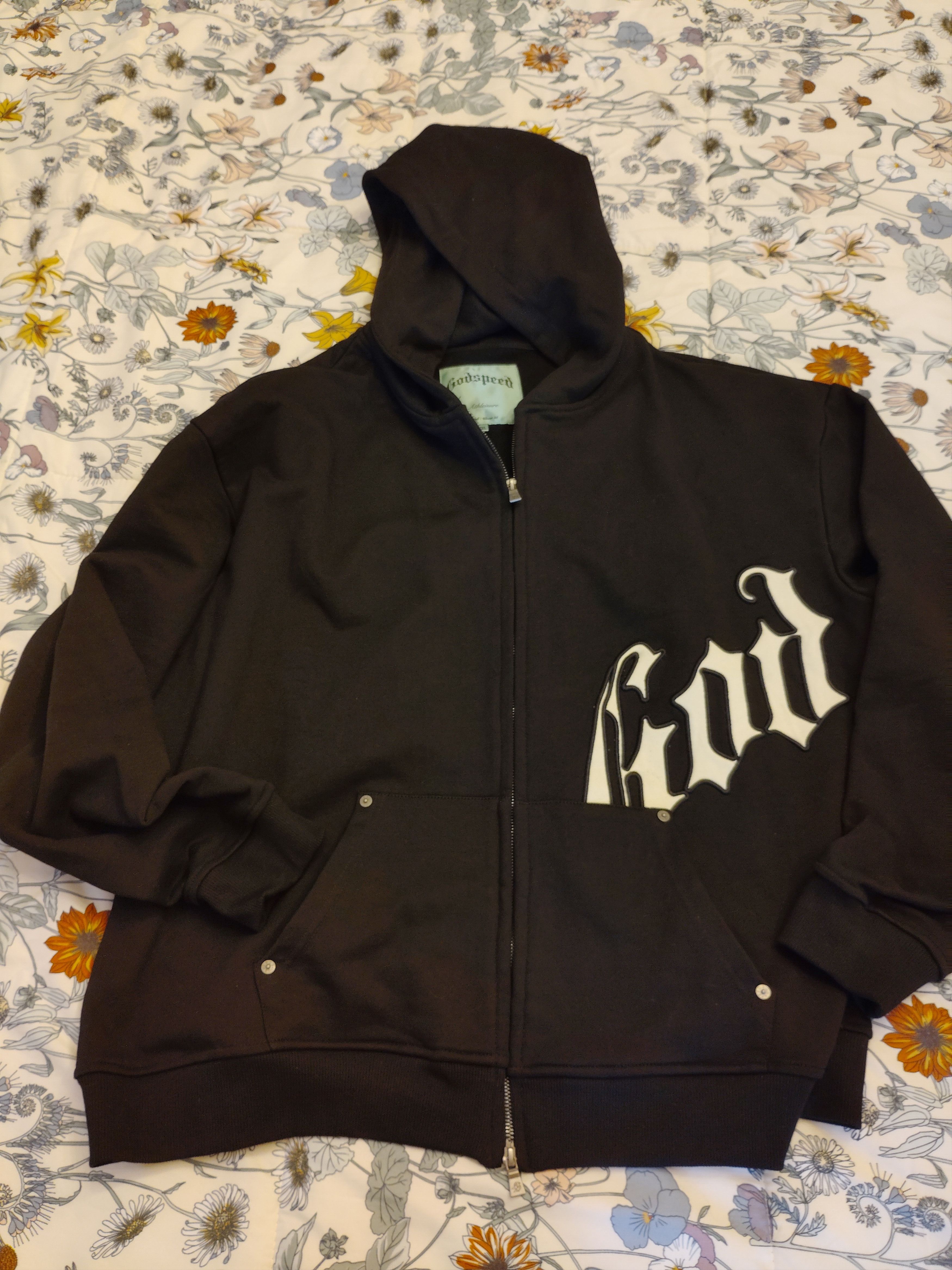 Godspeed Godspeed Zip Up Hoodie Black 2xl Brand never worn Size US XXL / EU 58 / 5 - 1 Thumbnail