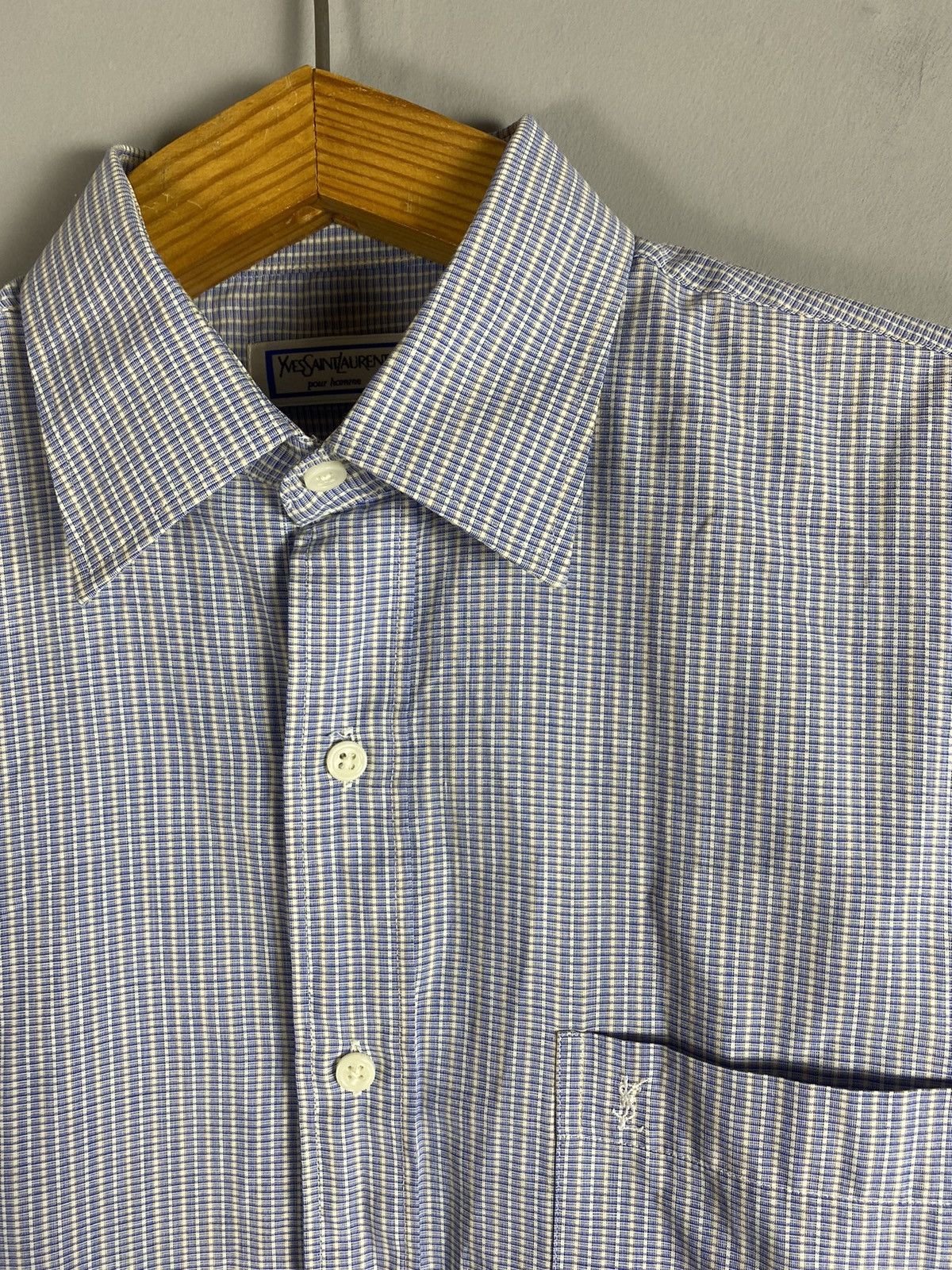 Yves Saint Laurent Vintage 90s YSL Yves Saint Laurent shirt Size US M / EU 48-50 / 2 - 4 Thumbnail