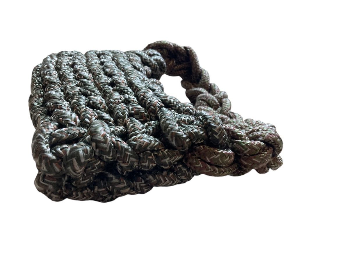 Handmade Crochet camo rope mini bag Size ONE SIZE - 3 Thumbnail
