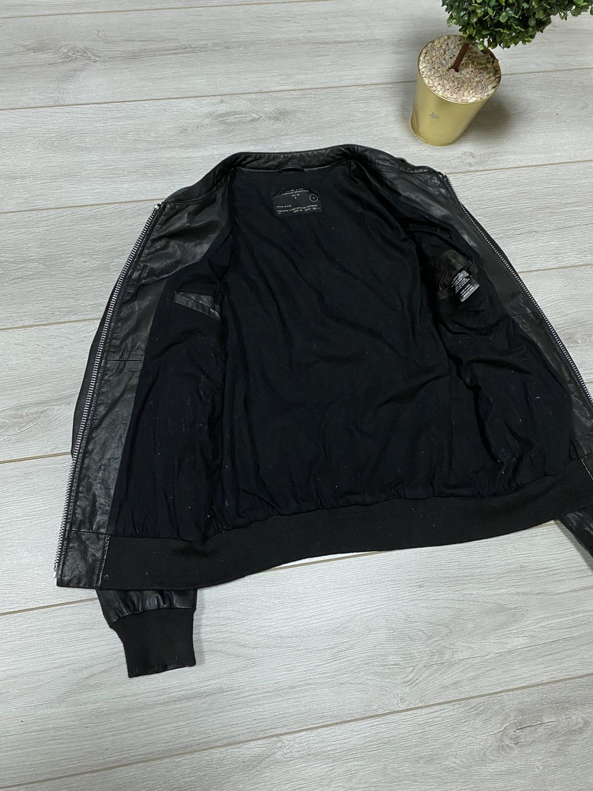 Allsaints Allsaints Spitalfields bomber Leather Jacket zip Size US S / EU 44-46 / 1 - 6 Thumbnail