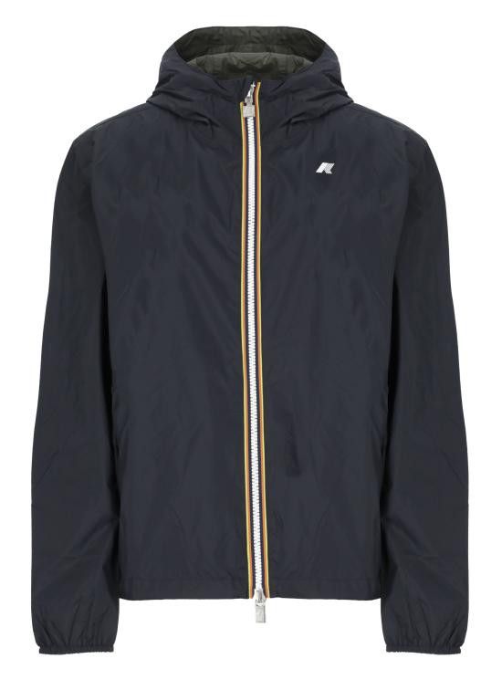 K-Way K-WAY Men Jacket K2124EW AG5 Blue Size US L / EU 52-54 / 3 - 1 Thumbnail