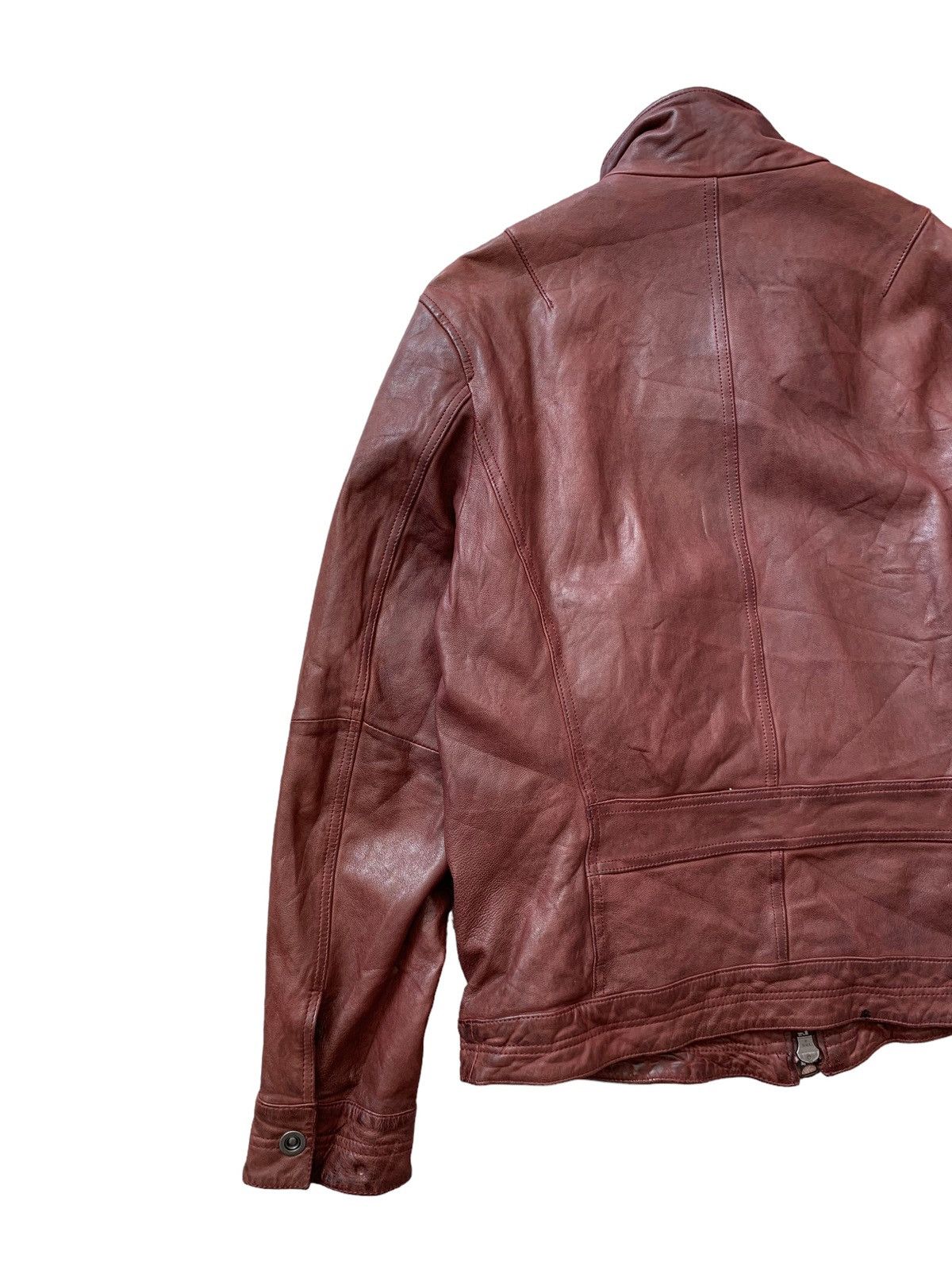 Avirex 🔥AVIREX SHEEPSKIN LEATHER BIKERS JACKETS Size US XL / EU 56 / 4 - 7 Thumbnail