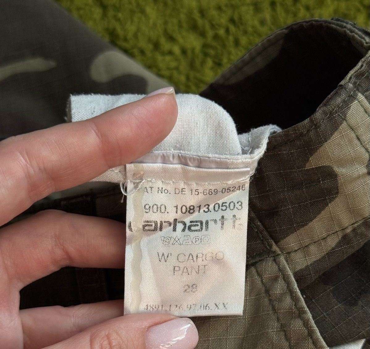 Carhartt Carhartt WIP camo cargo pants Size 28" / US 6 / IT 42 - 7 Thumbnail