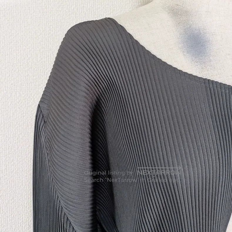 Issey Miyake Issey Miyake One-button Top Size L / US 10 / IT 46 - 5 Thumbnail