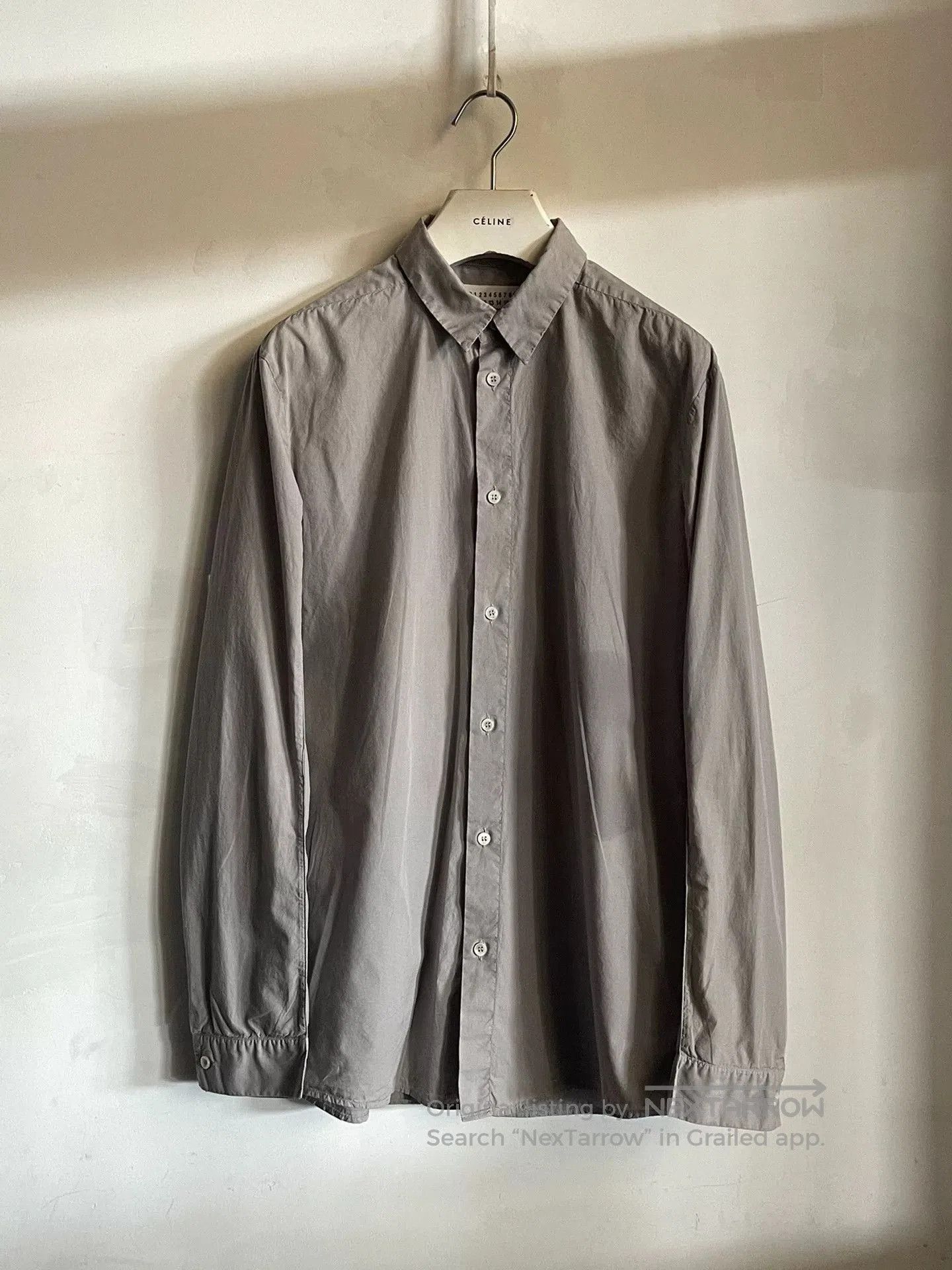 Maison Margiela Maison Margiela Mica Powder Shirt. Size US M / EU 48-50 / 2 - 1 Thumbnail