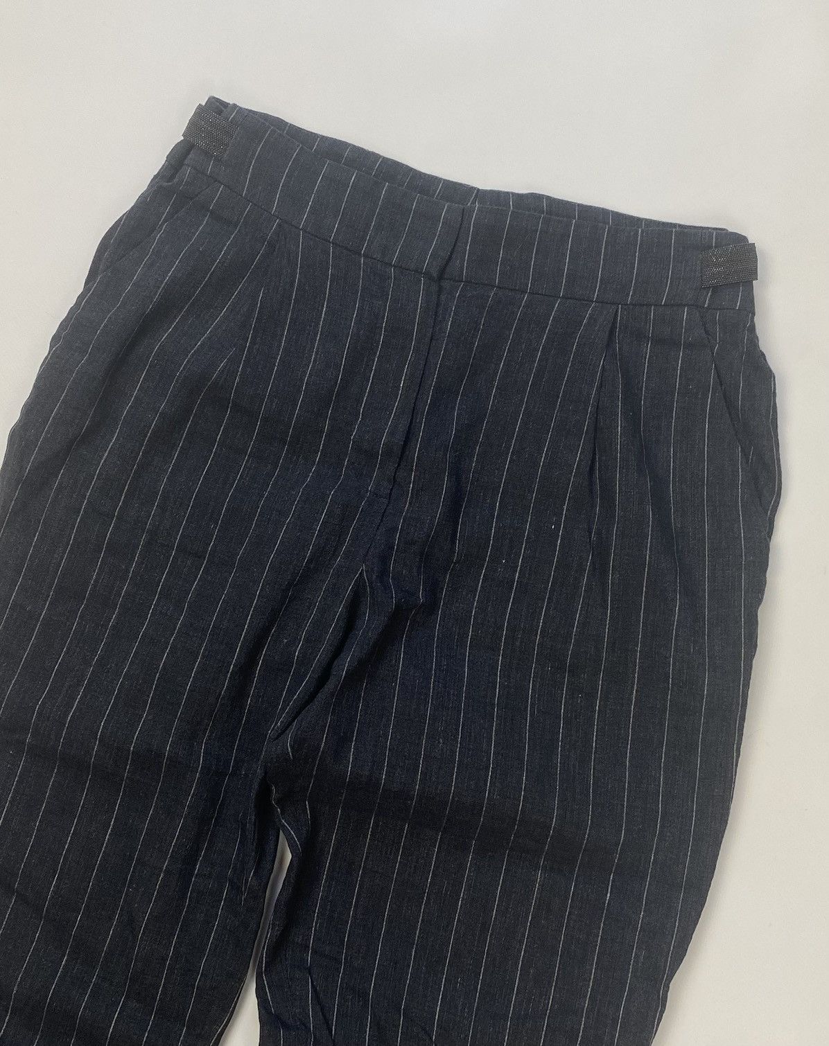 Brunello Cucinelli Brunello Cucinelli Linen/Wool Pants. Size 6 Size 28" / US 6 / IT 42 - 3 Thumbnail