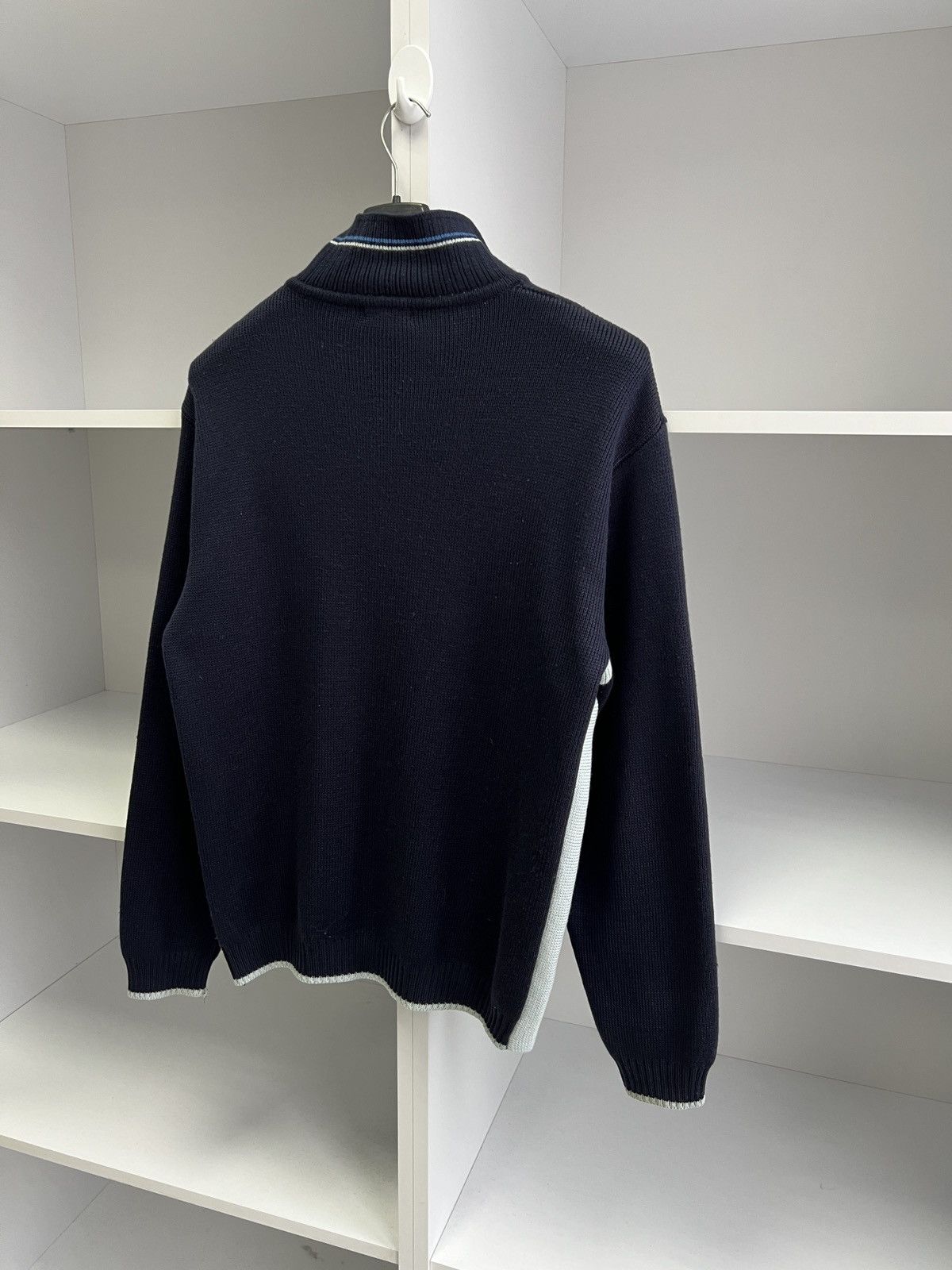 Designer × Versace × Vintage Vintage Versace Sport 1/3 zip knit sweater Size US M / EU 48-50 / 2 - 14 Thumbnail